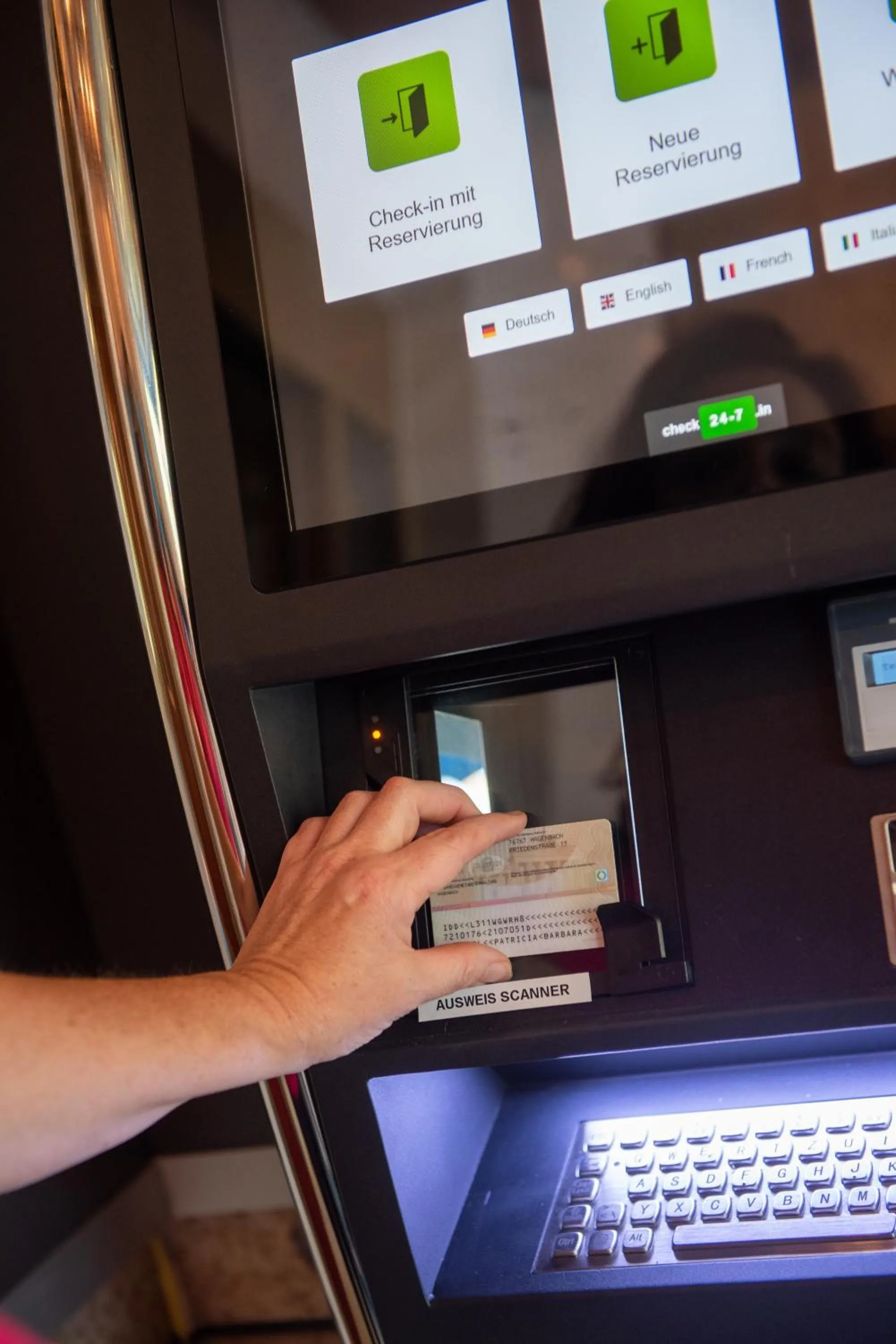 Lobby or reception in Hotel Avisa