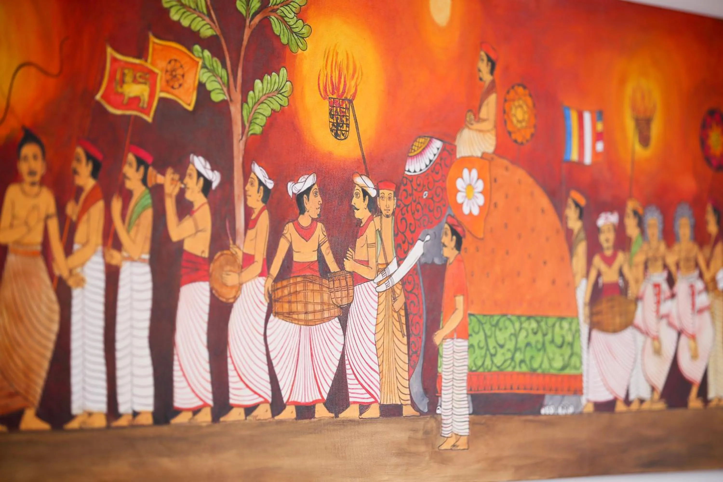 Decorative detail in RedHill Kandy