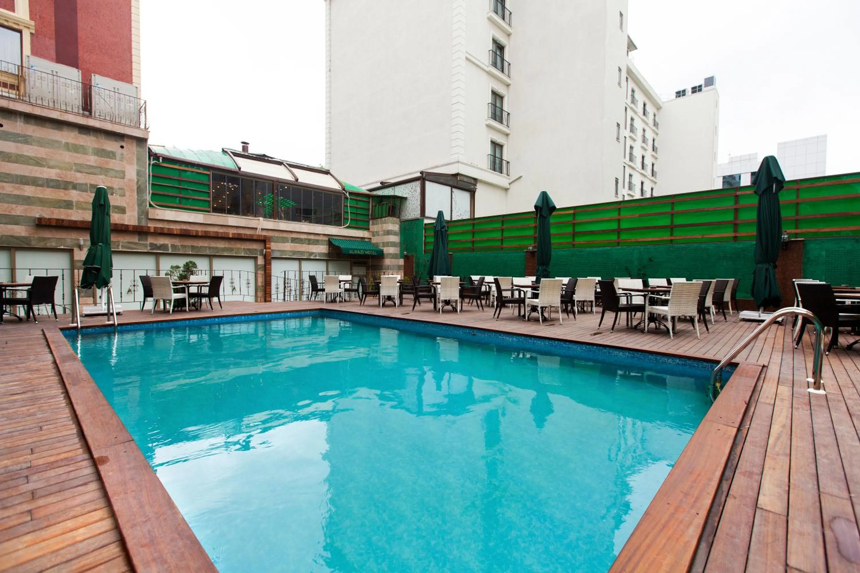 Swimming pool in Alrazi Hotel