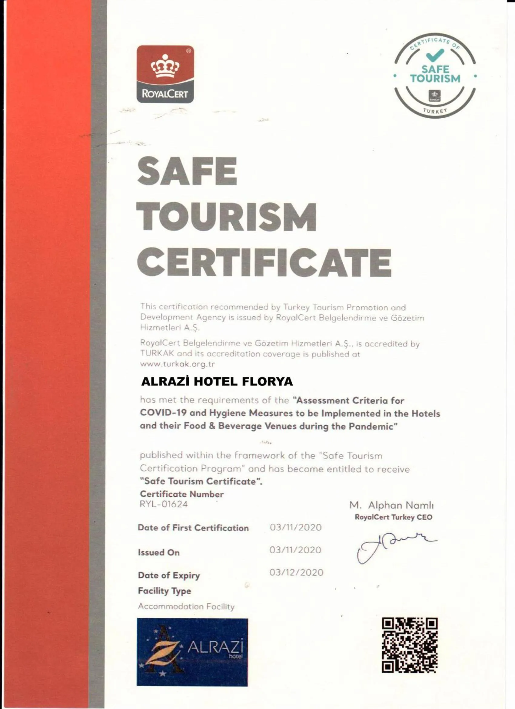 Property building in Alrazi Hotel