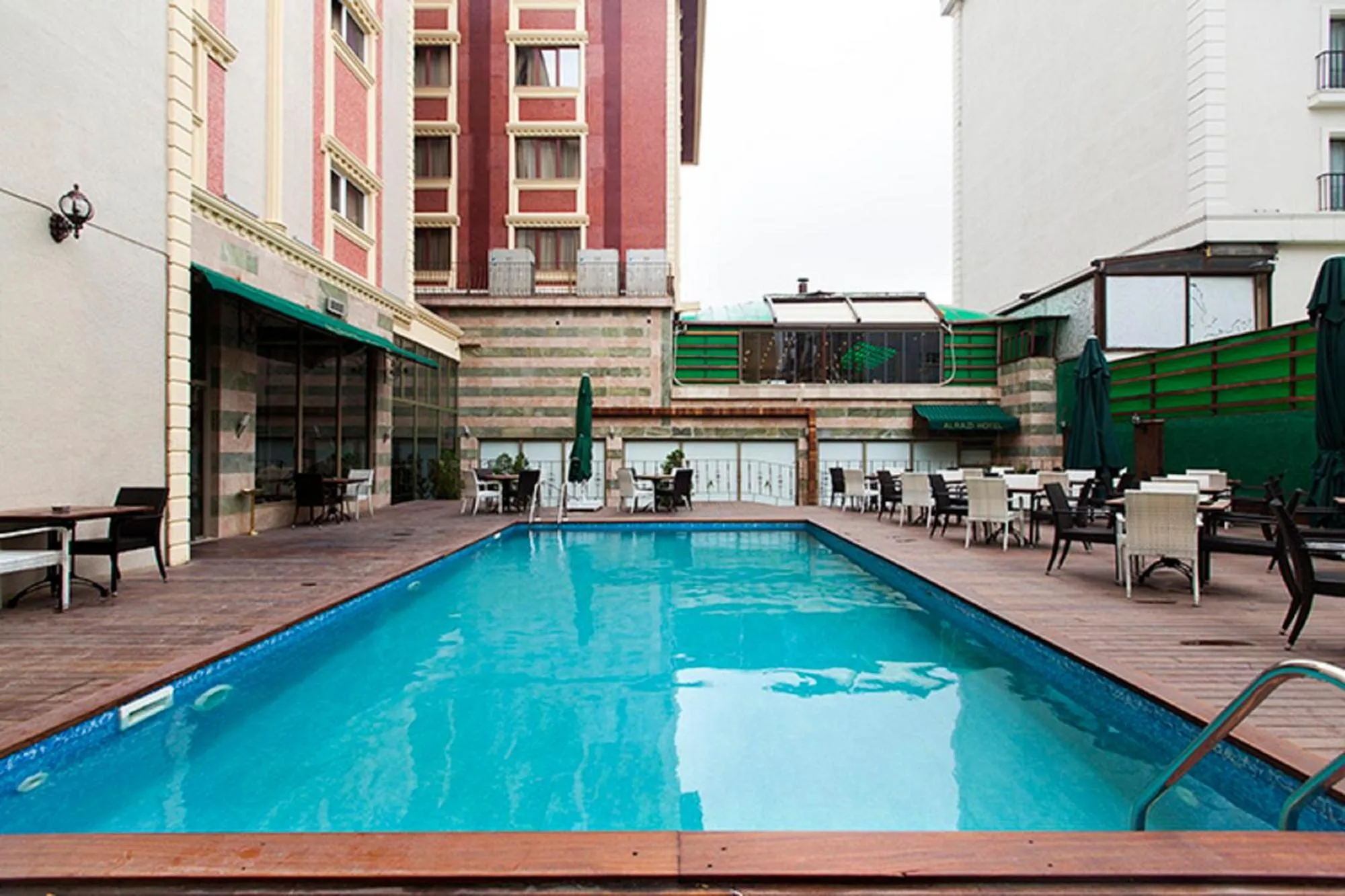 Swimming pool in Alrazi Hotel
