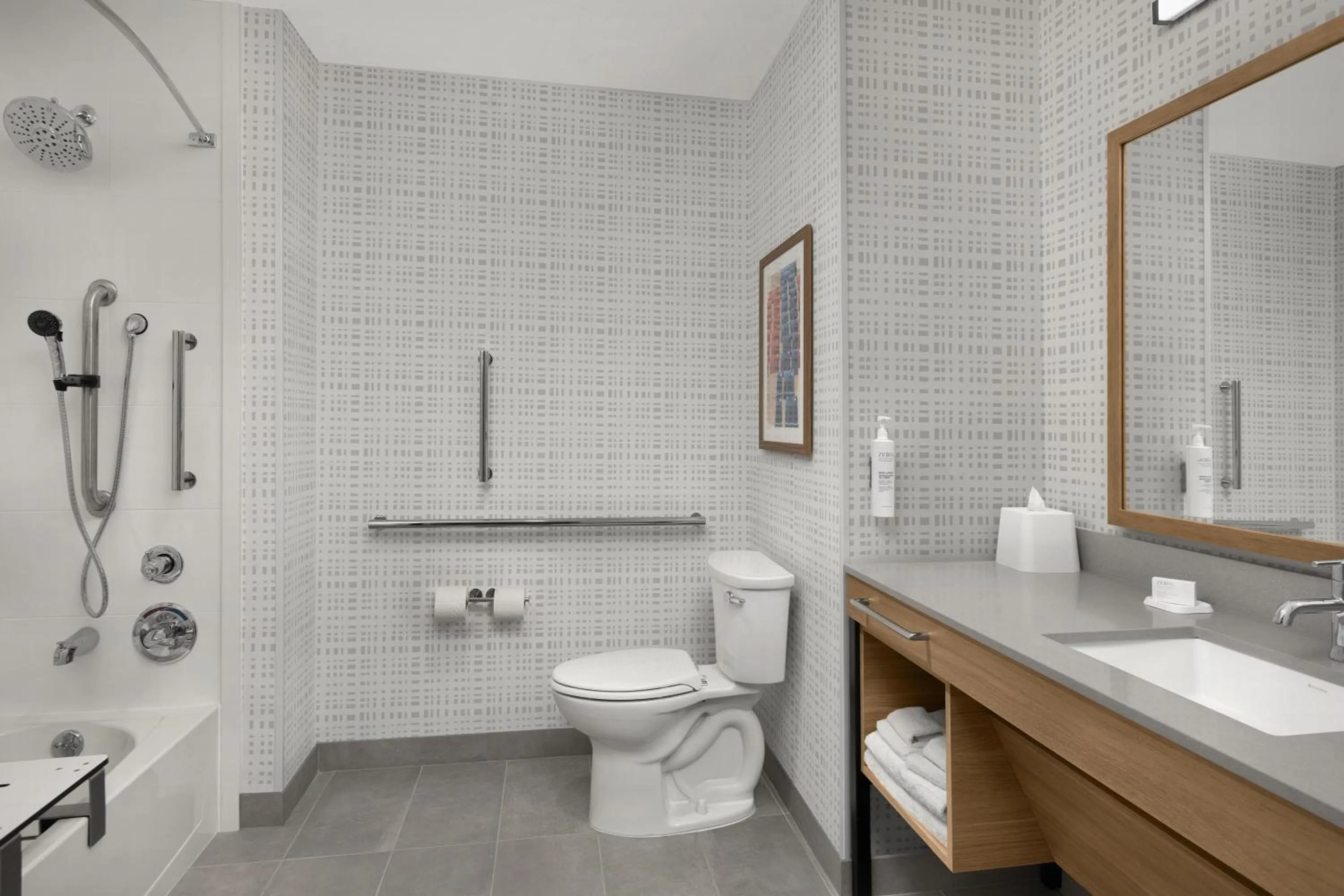 Bathroom in Hampton Inn By Hilton Dexter