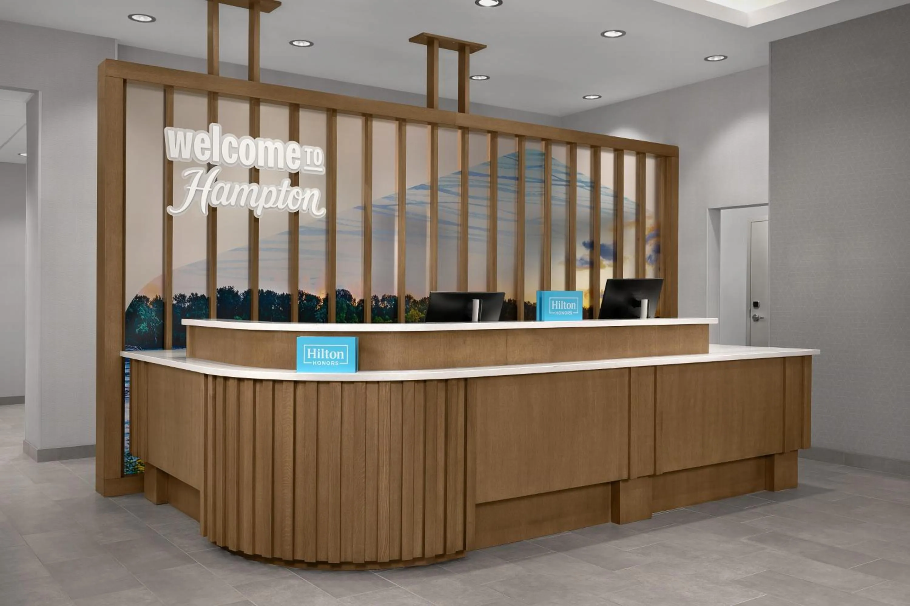 Lobby or reception in Hampton Inn By Hilton Dexter