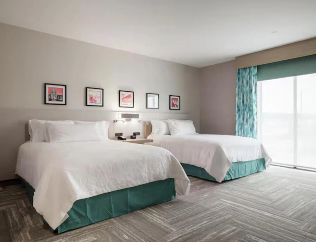 Bed in Hilton Garden Inn Merced