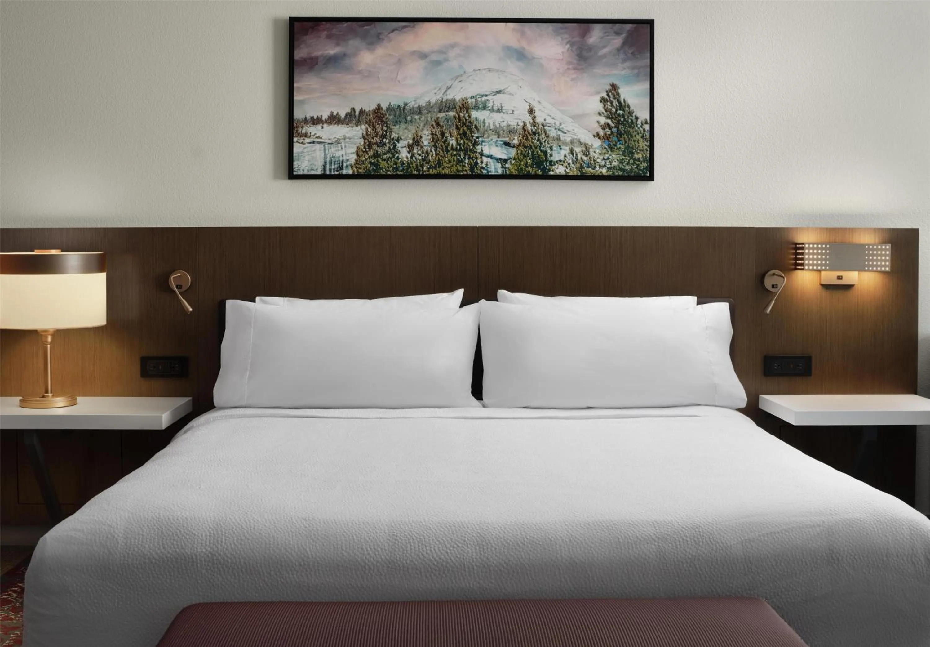 Bed in Hilton Garden Inn Merced