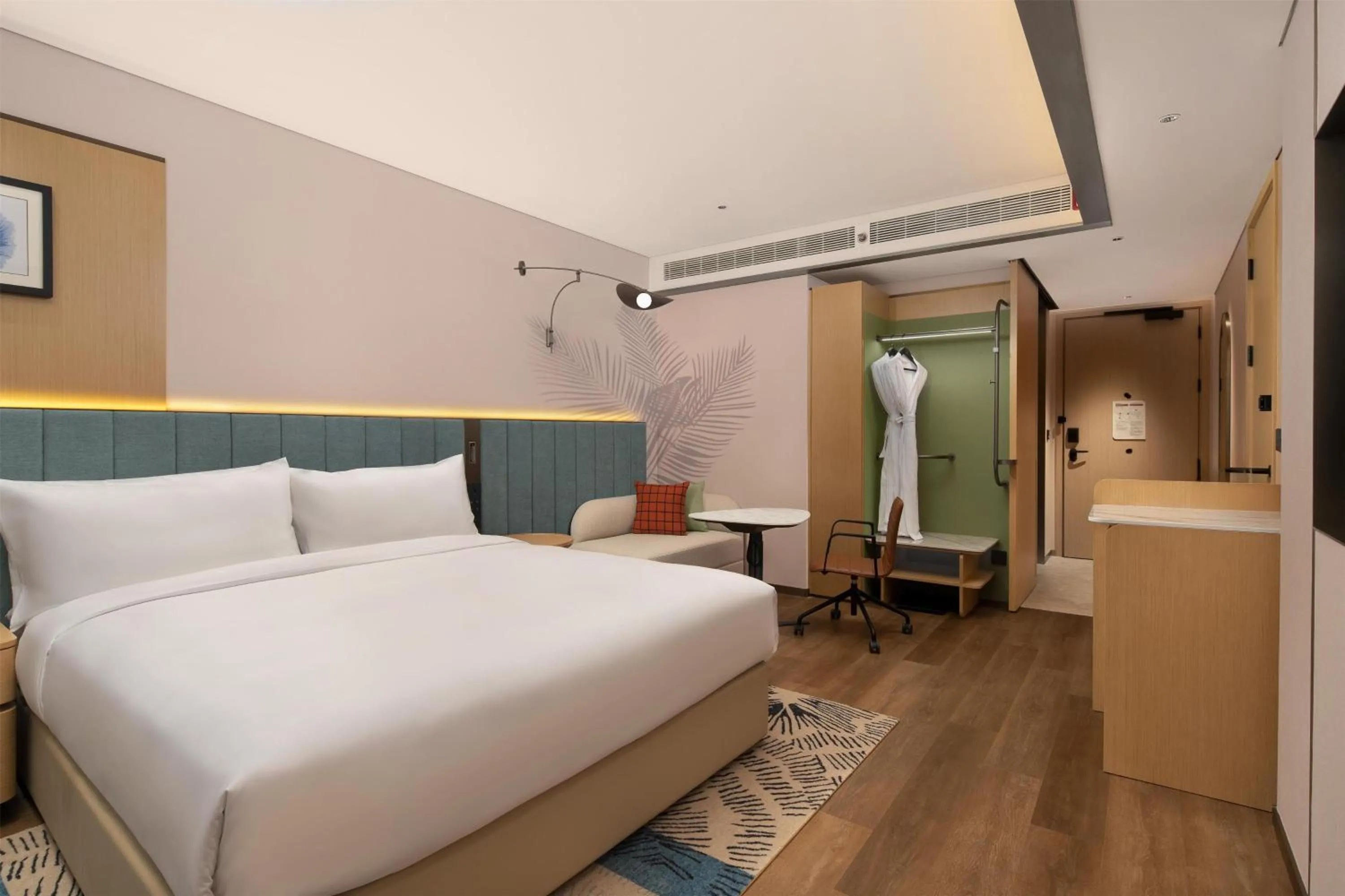 Bed in Hilton Garden Inn Shaoxing Lu Xun Native Place