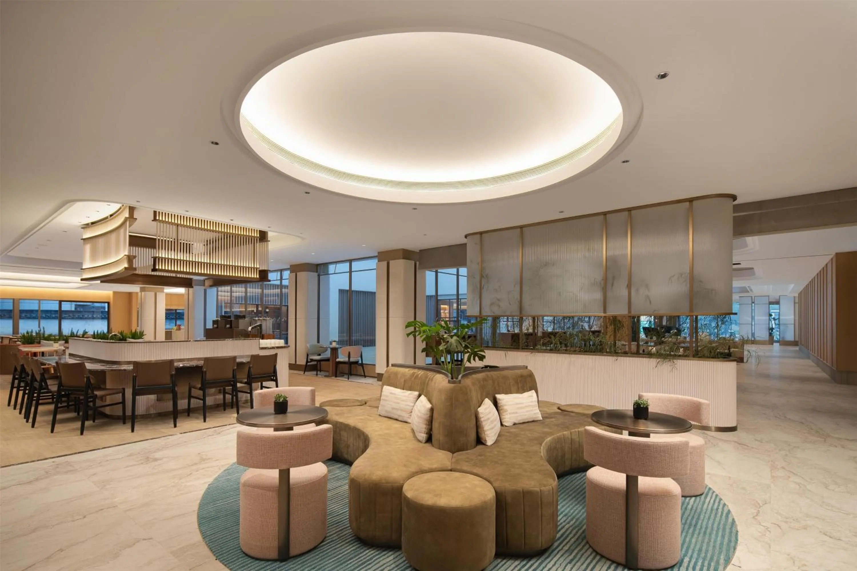 Lobby or reception in Hilton Garden Inn Shaoxing Lu Xun Native Place