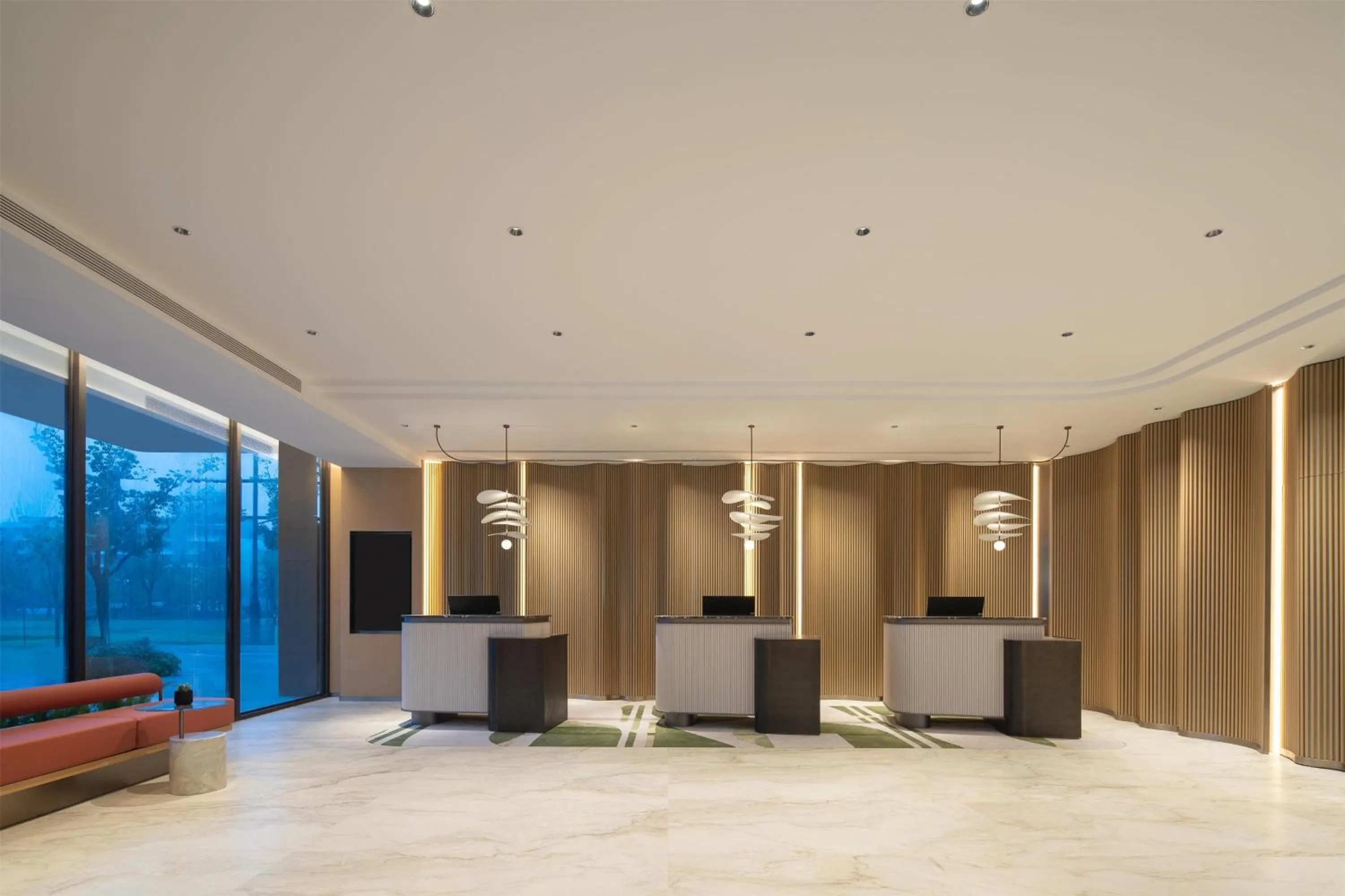 Lobby or reception in Hilton Garden Inn Shaoxing Lu Xun Native Place