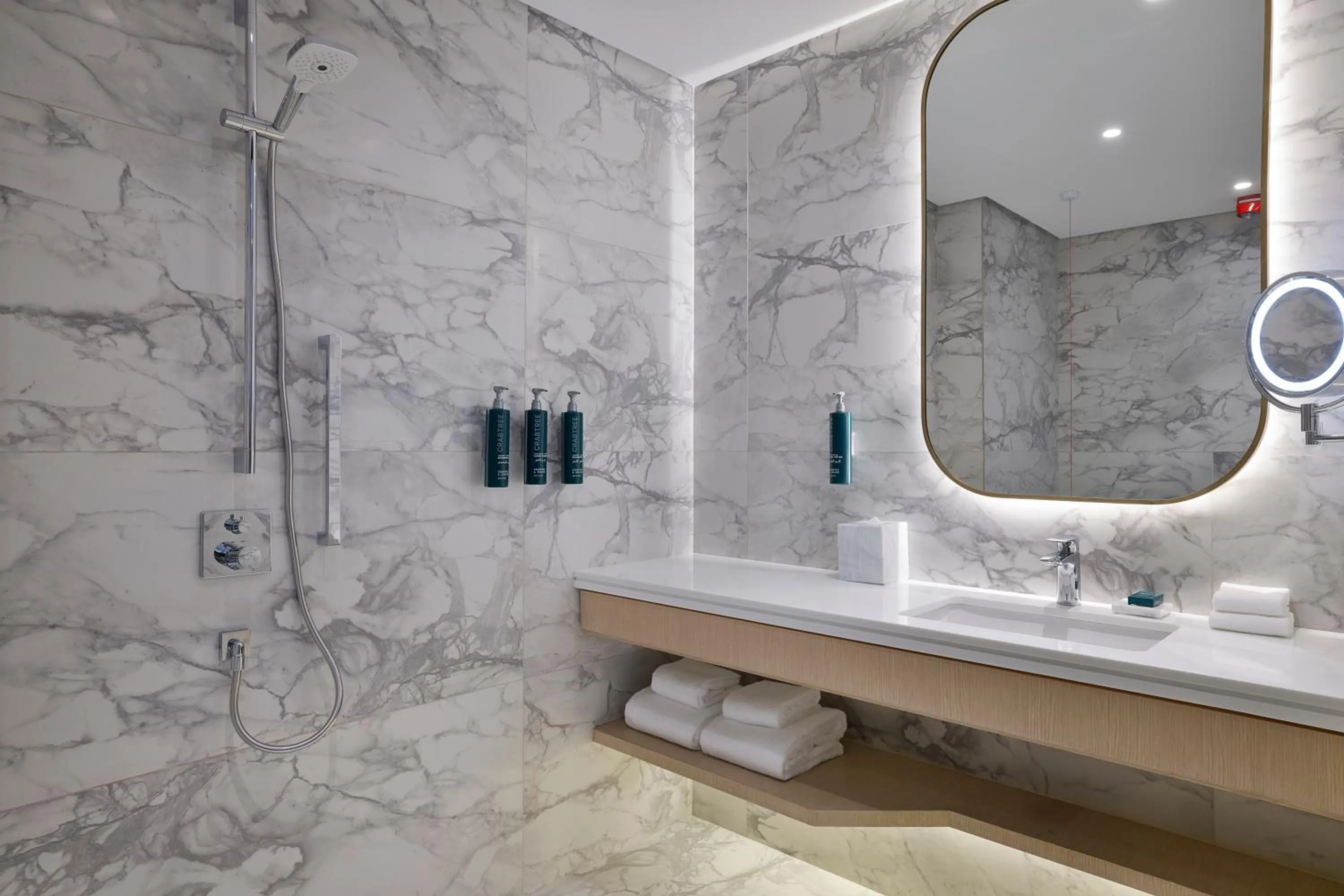 Bathroom in DoubleTree by Hilton Madinah Gate