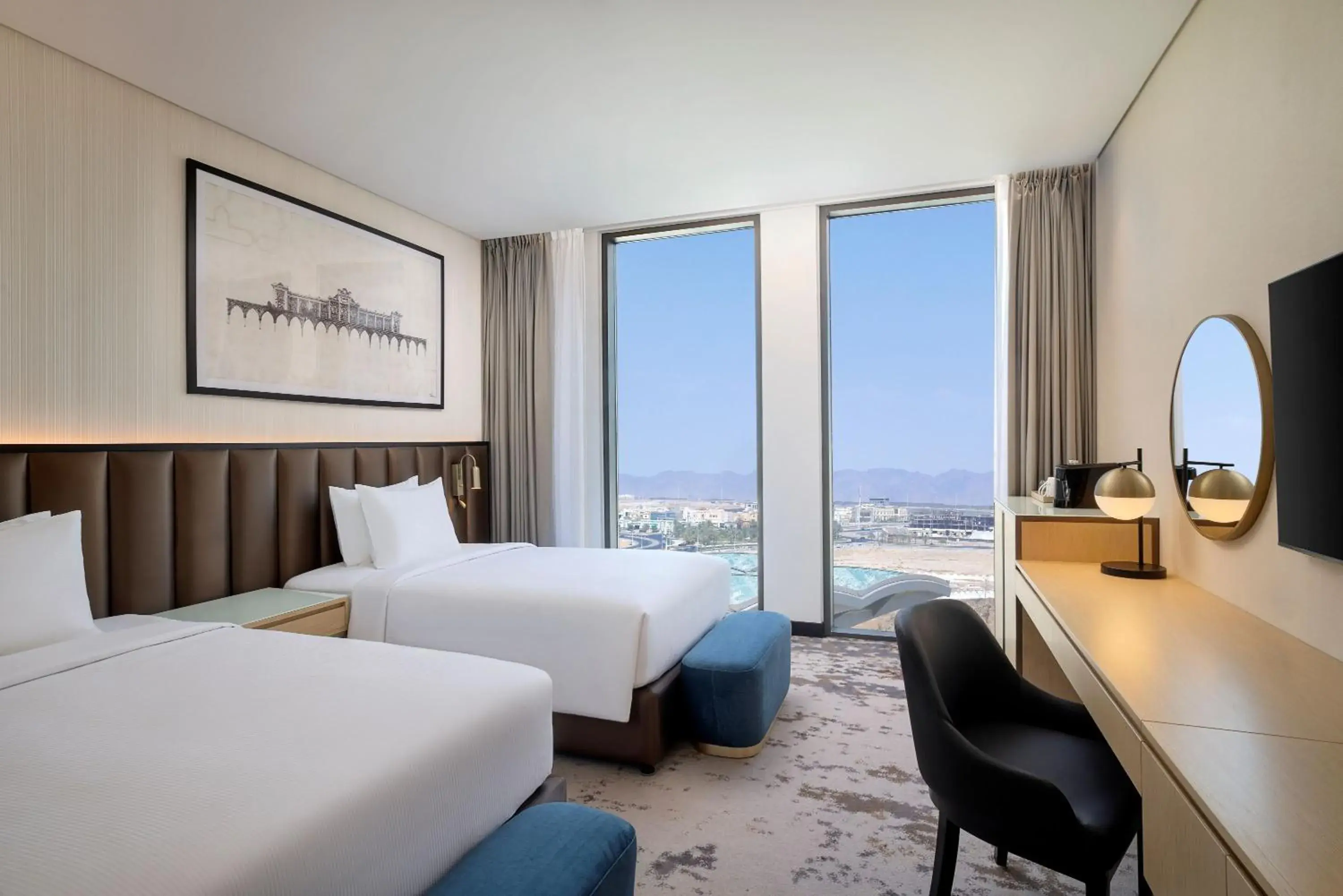 Twin Room in DoubleTree by Hilton Madinah Gate Twin Room in DoubleTree by Hilton Madinah Gate