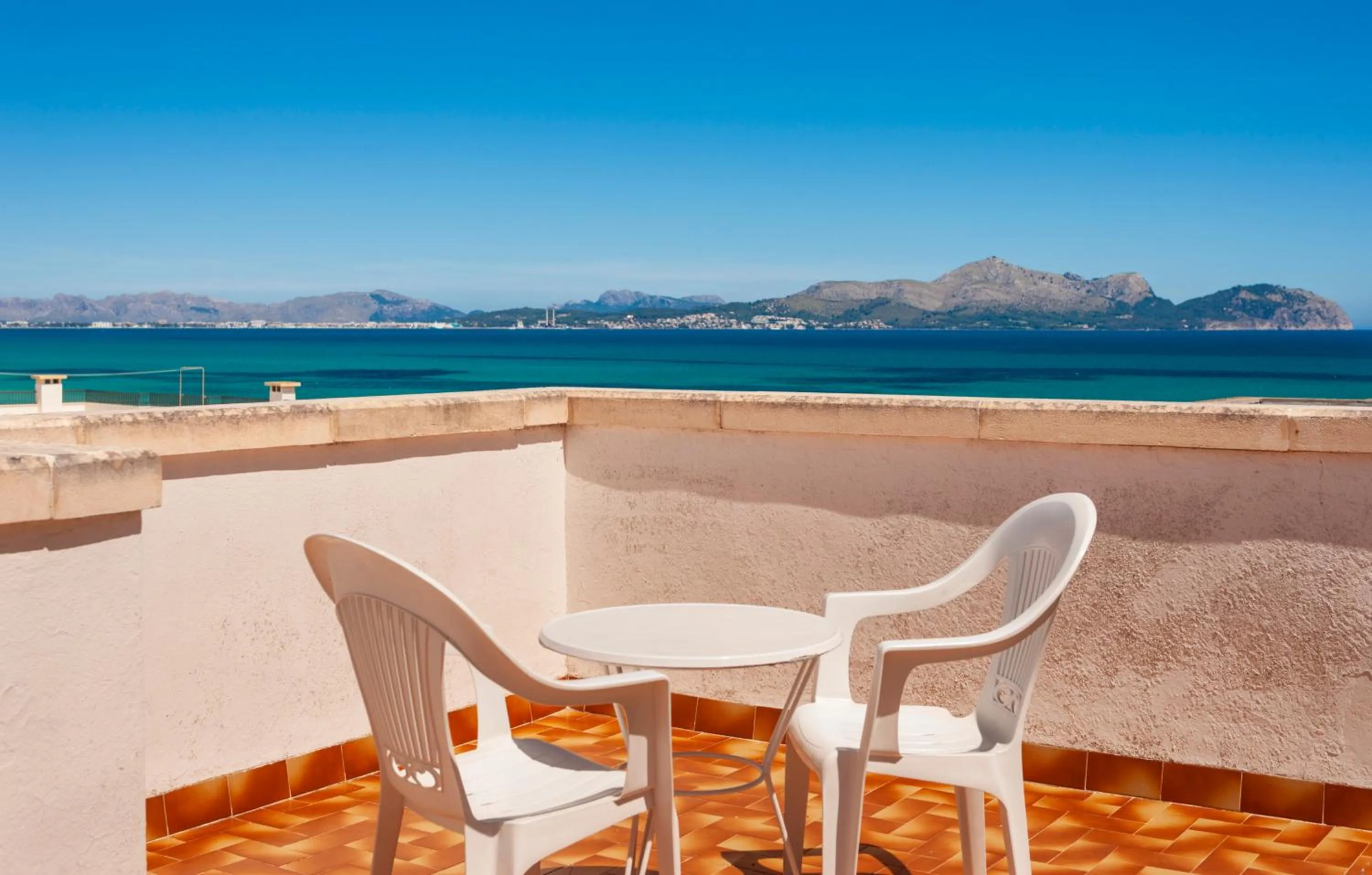 Balcony/Terrace in Apartamentos Charlys Can Picafort