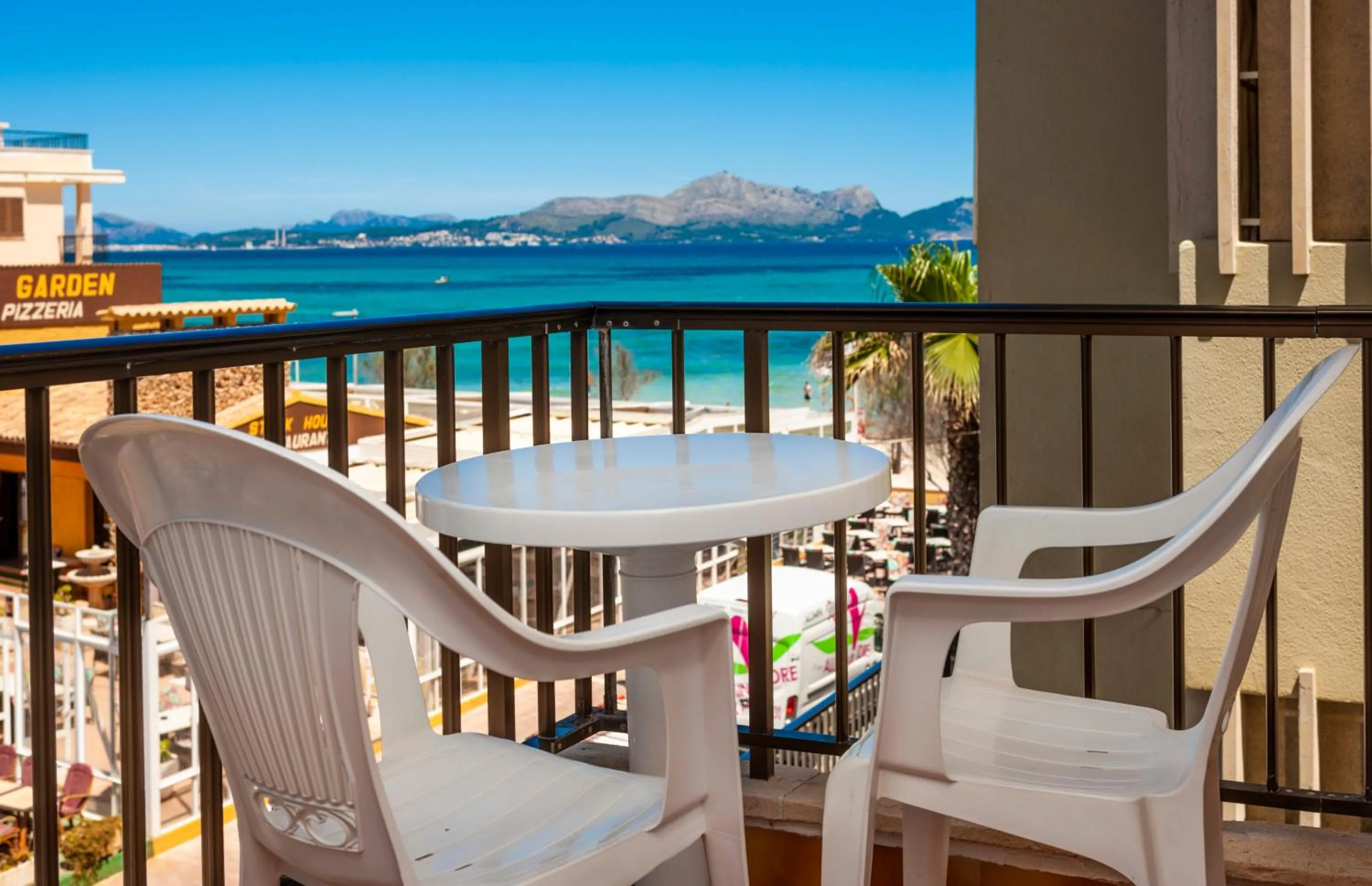 Balcony/Terrace in Apartamentos Charlys Can Picafort