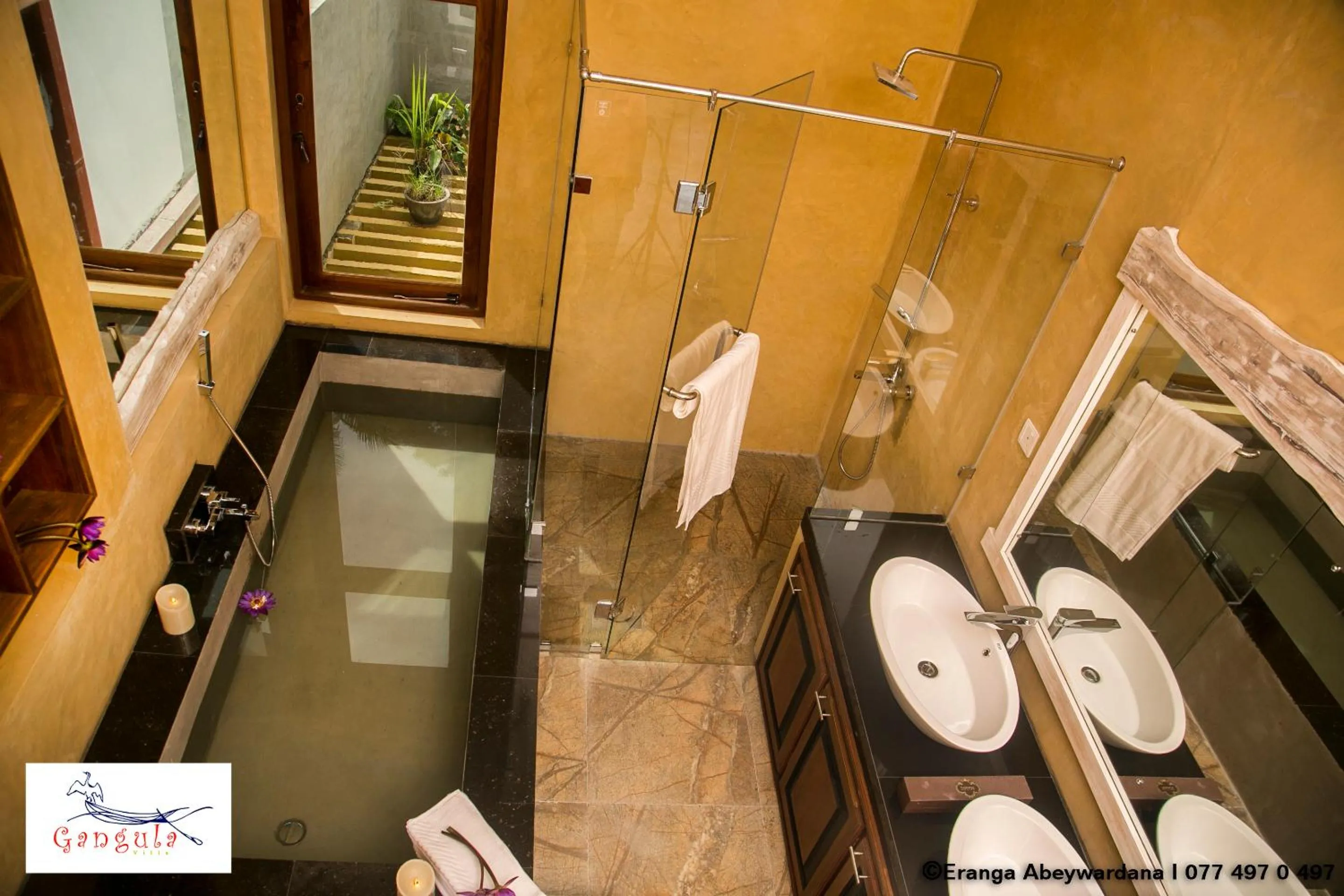 Shower in Gangula Villa