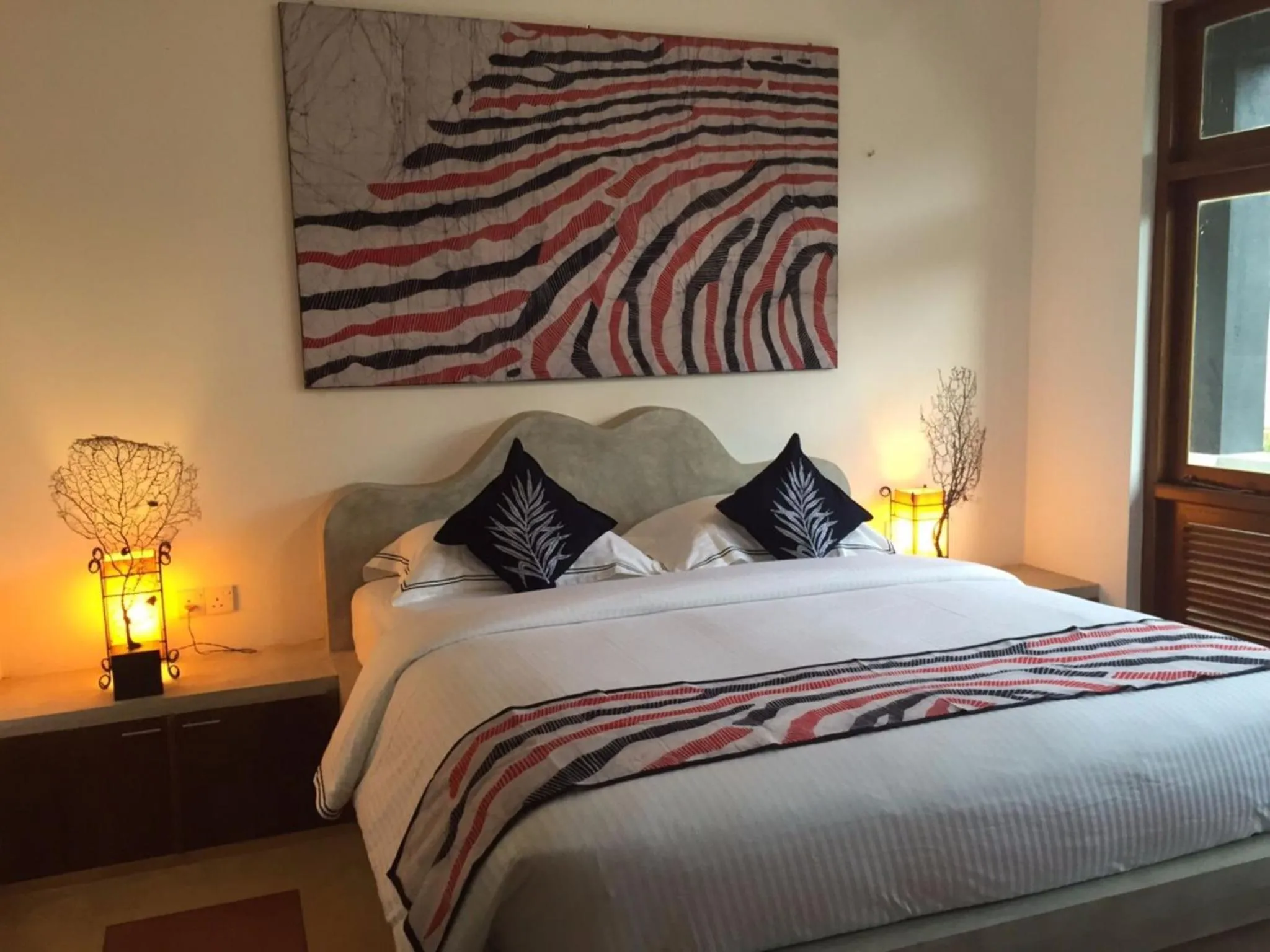 Bed in Gangula Villa