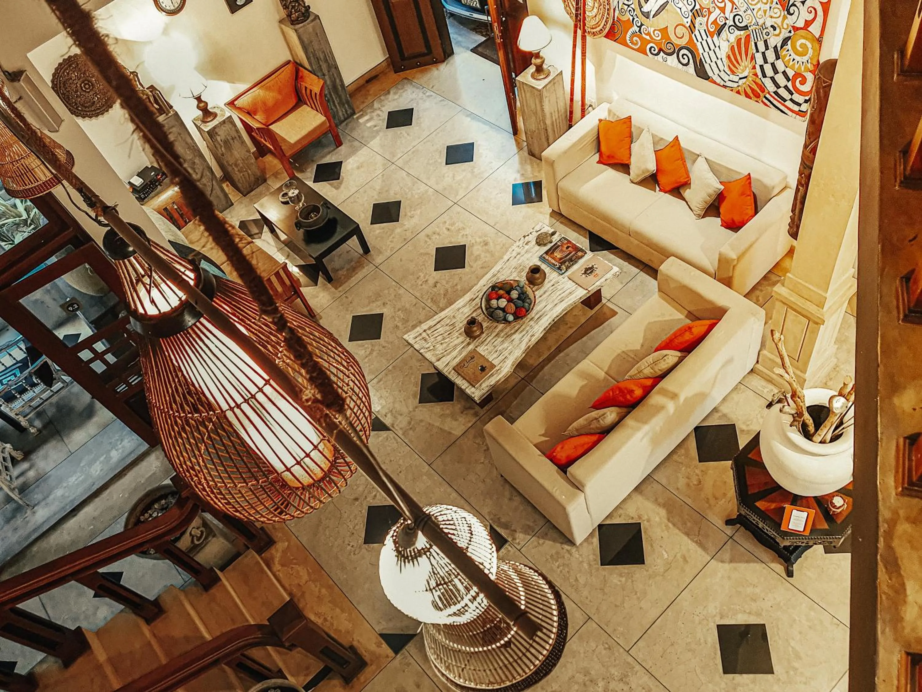 Living room in Gangula Villa