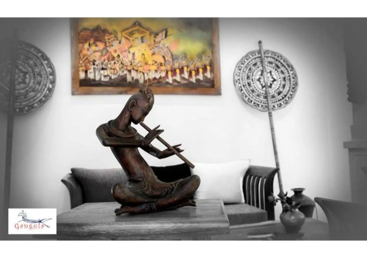 Decorative detail in Gangula Villa
