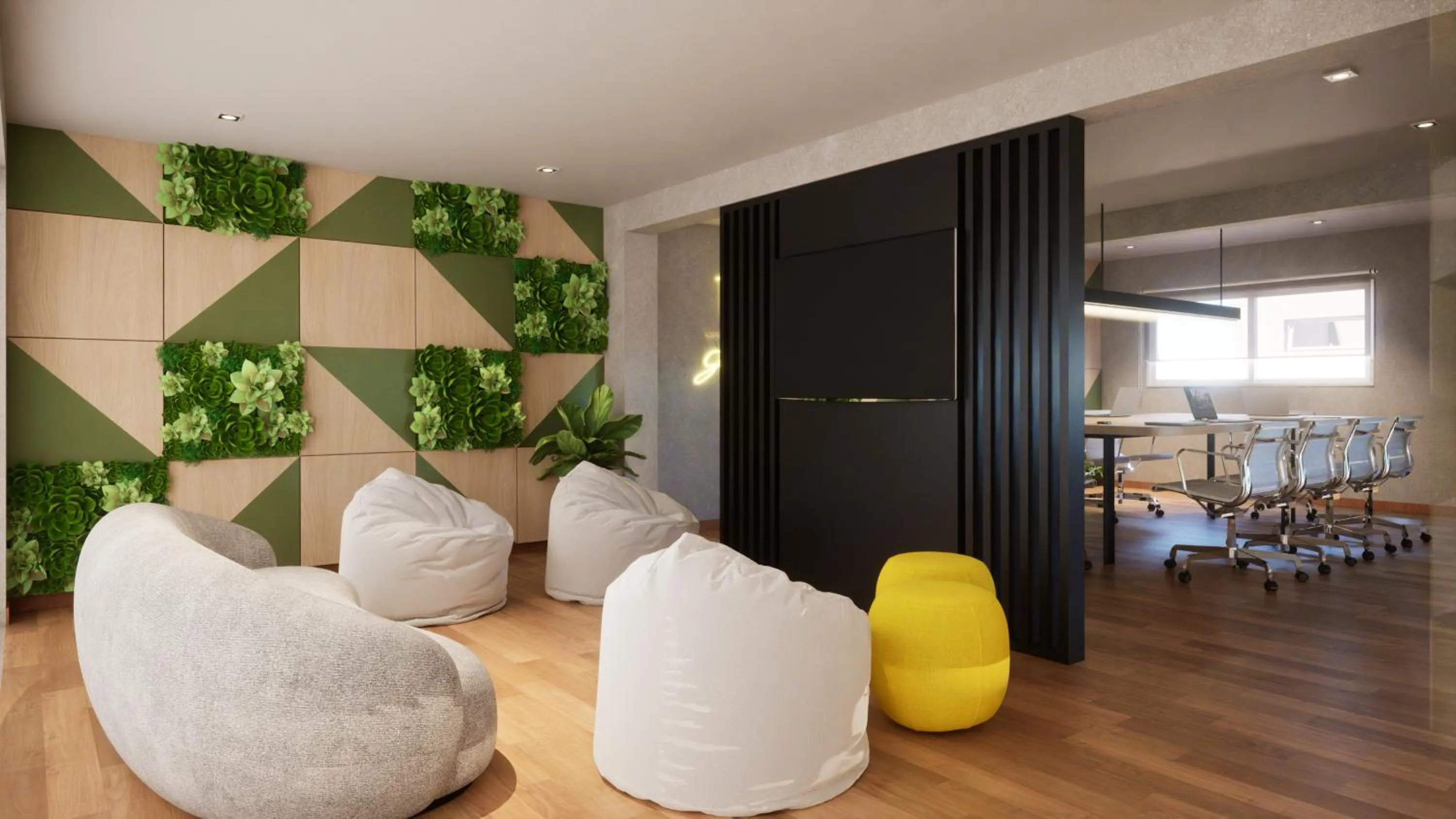 Seating area in Empire Hotel Buenos Aires by HS