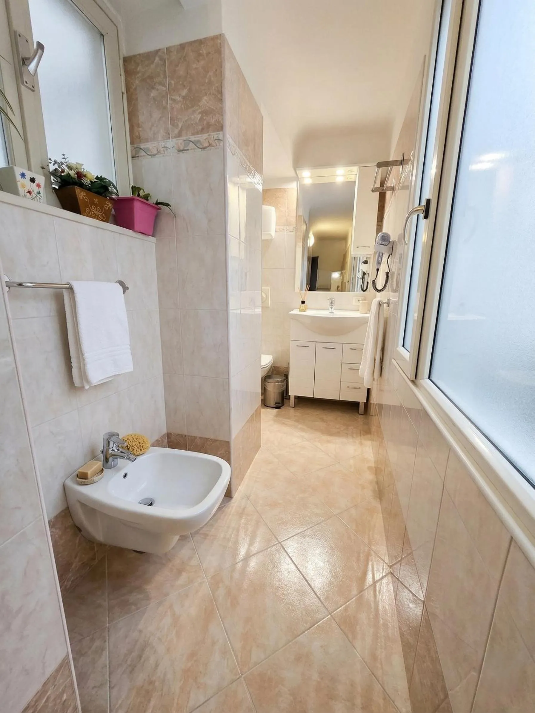 Bathroom in La Piazza B&B