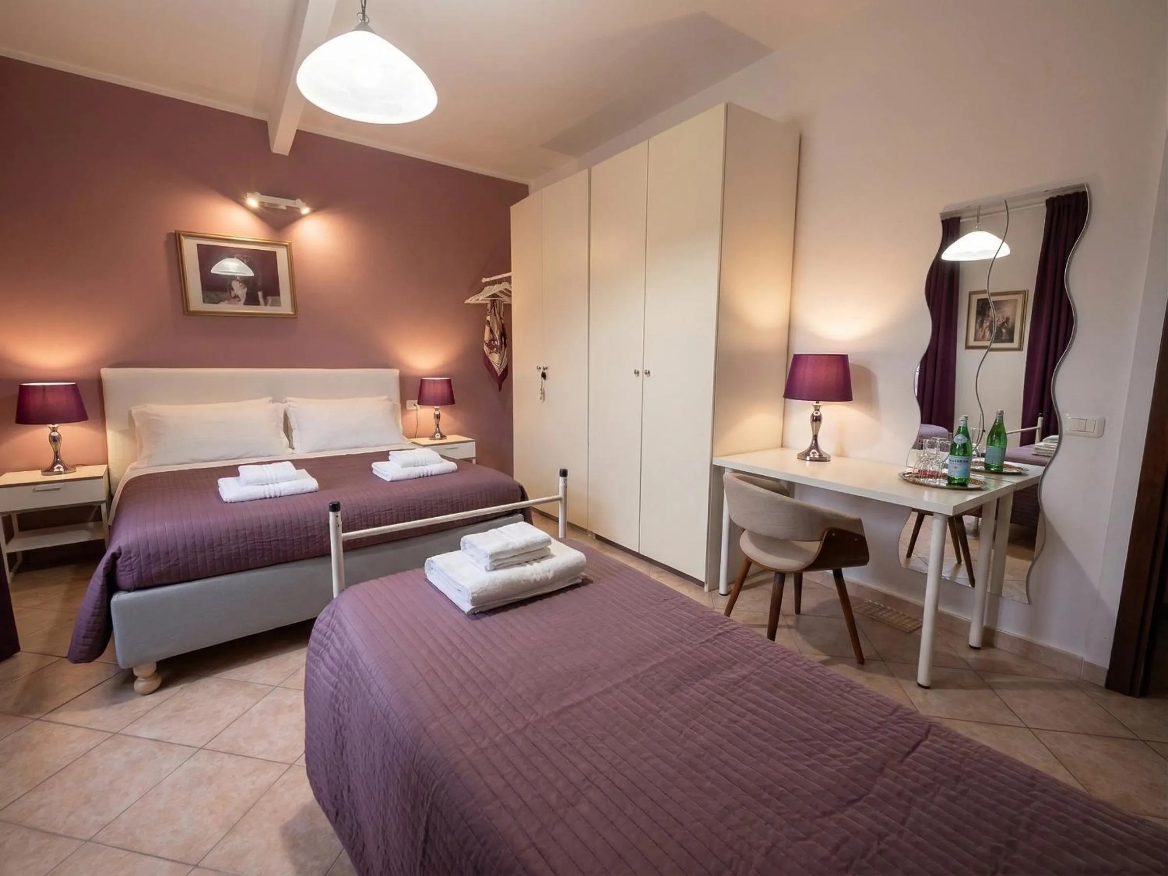 Bedroom, Bed in La Piazza B&B