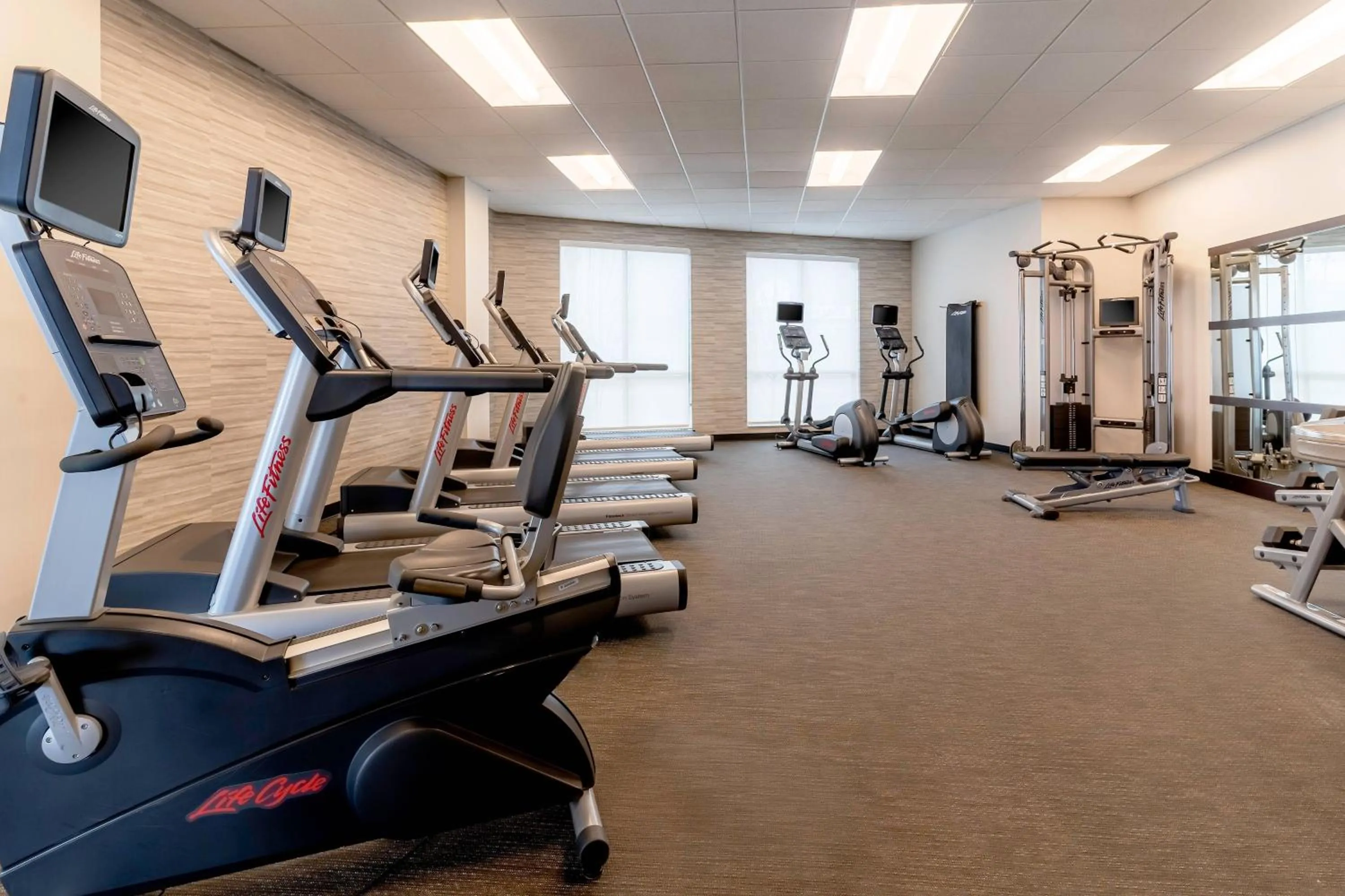 Fitness centre/facilities in Courtyard by Marriott Salt Lake City Downtown