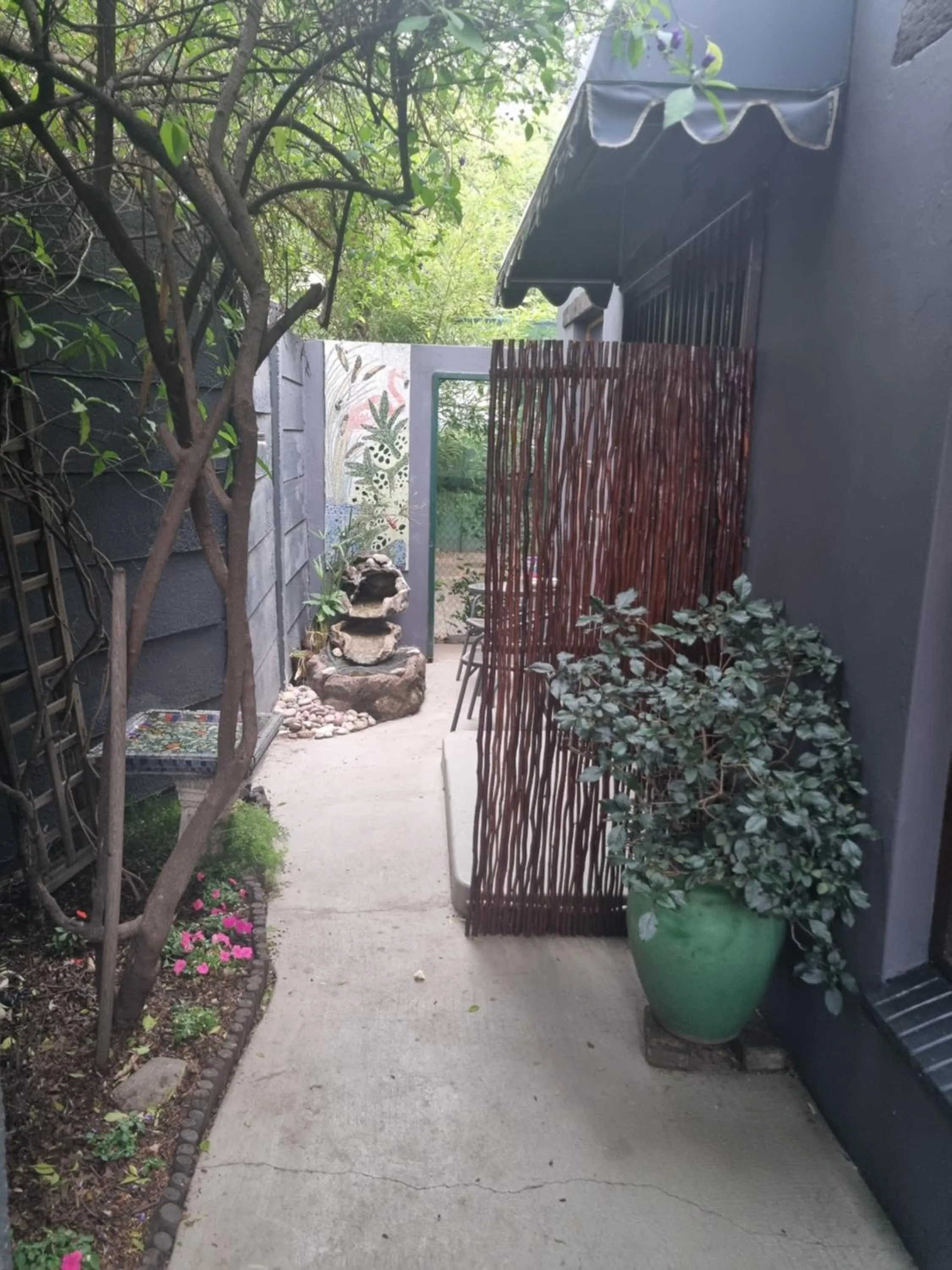 Garden view in By Appointment Suites