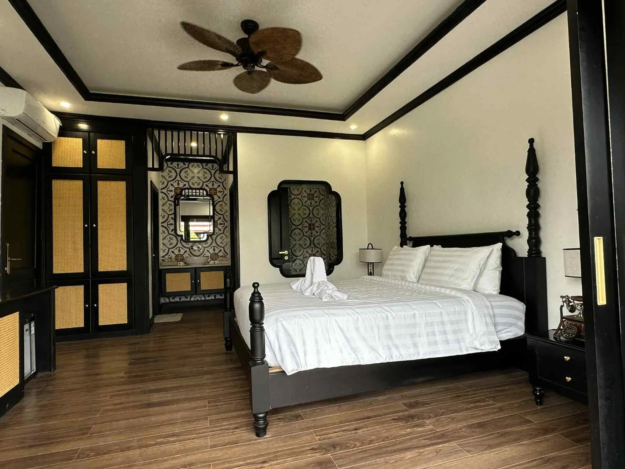 Bed in Mimosa Luangprabang Garden