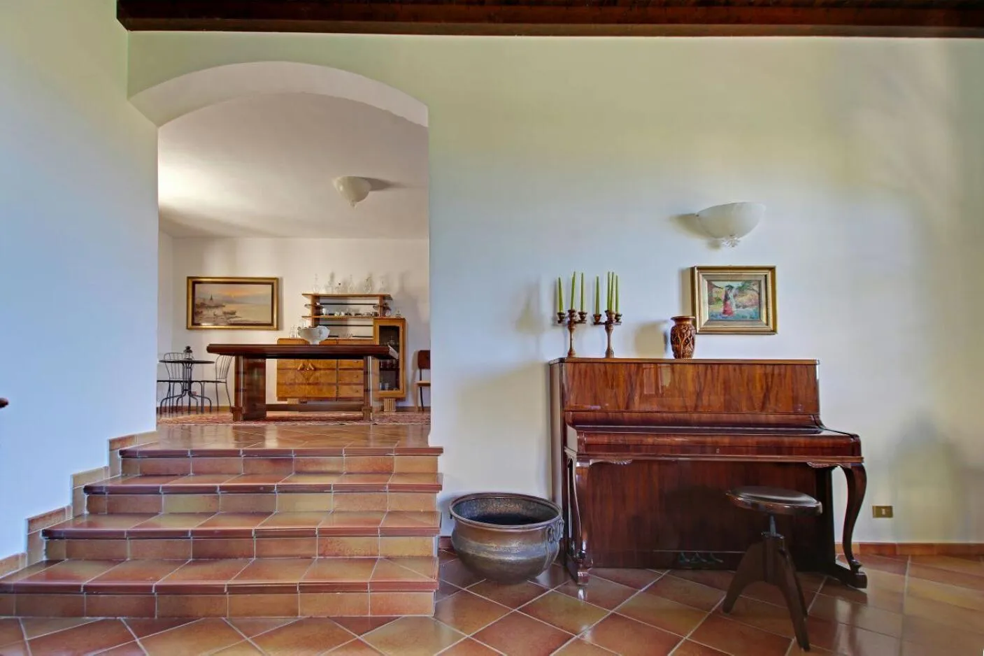 Living room in Poggio di mare
