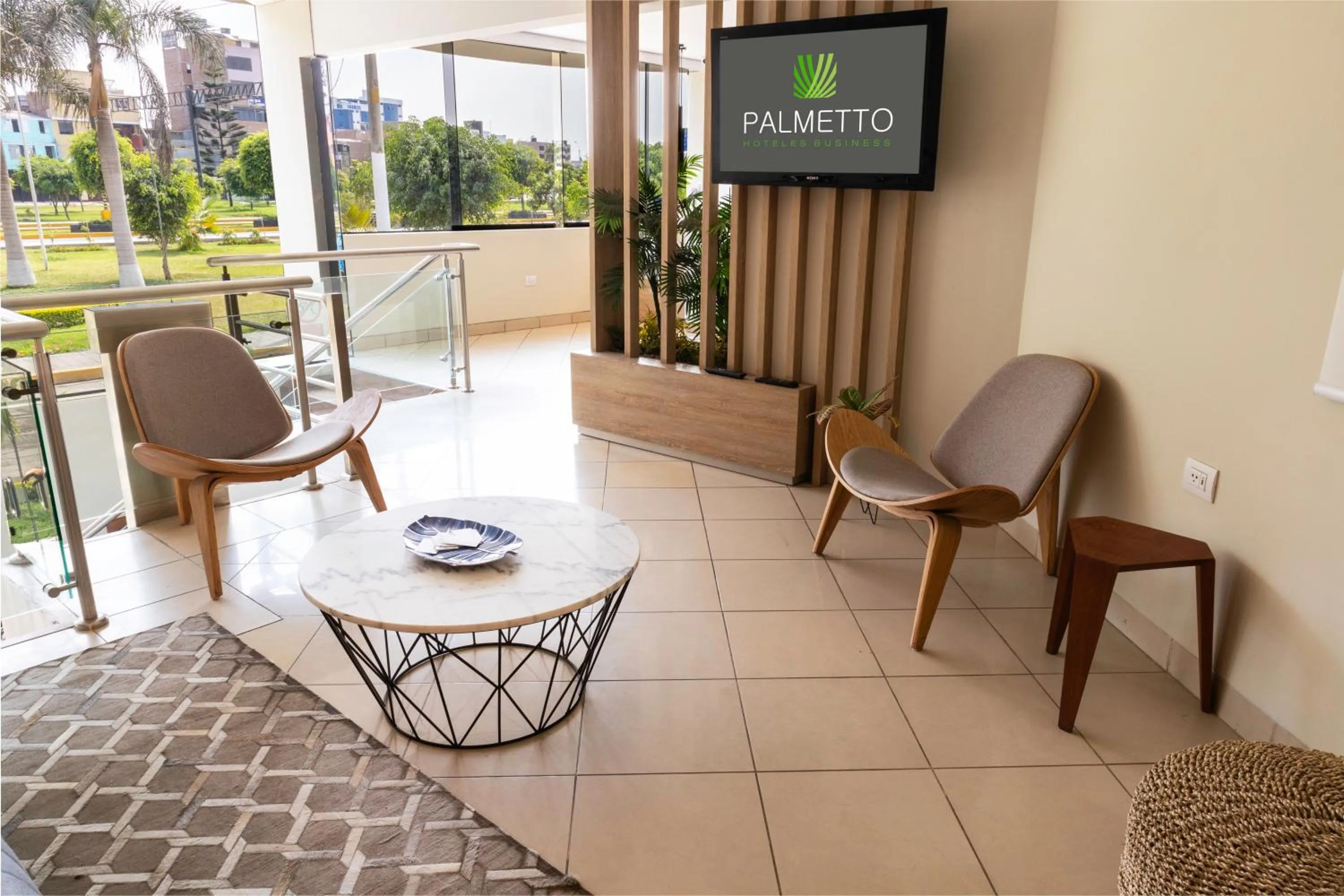 Lobby or reception in Palmetto Hotel Business La Perla