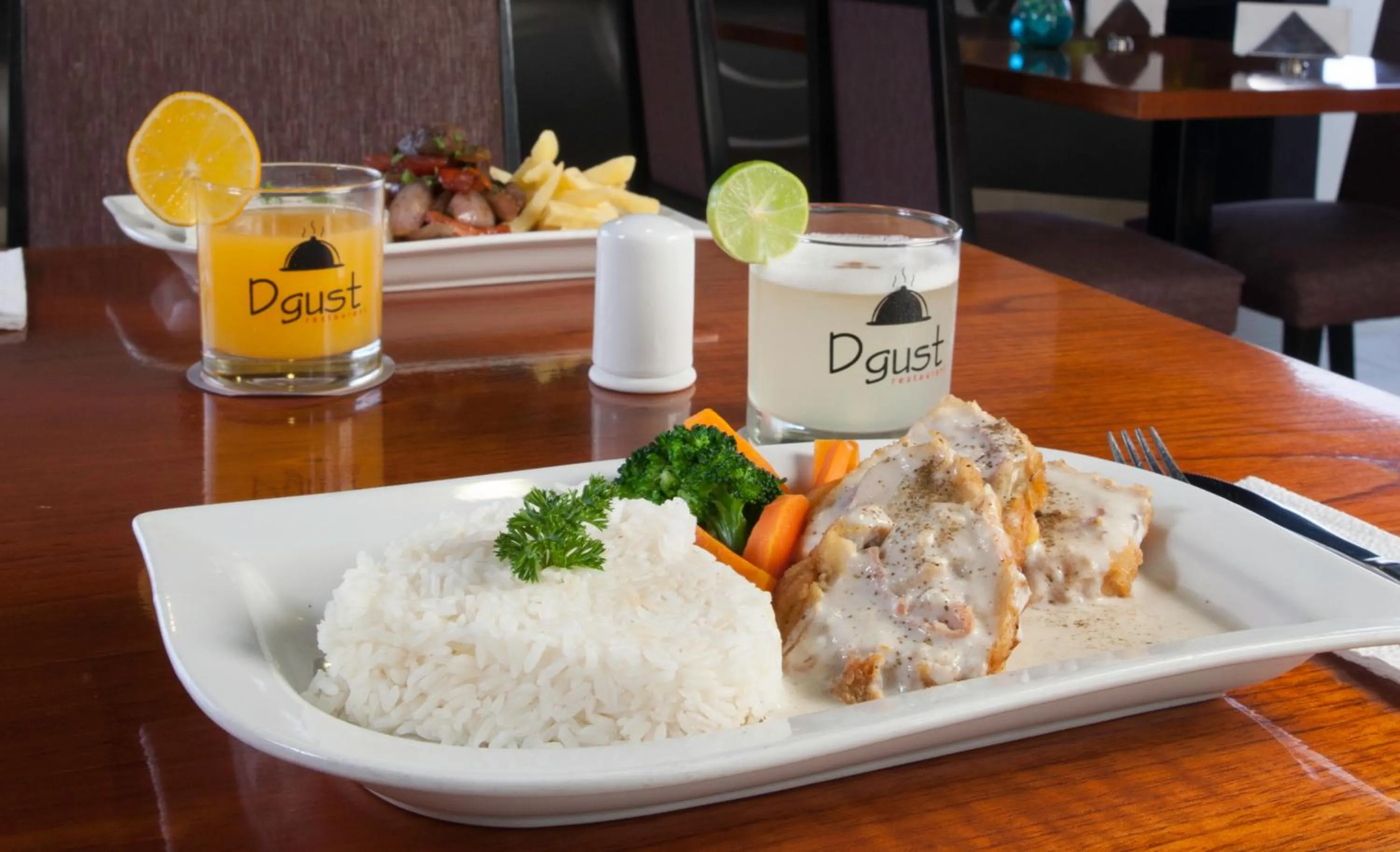 Food close-up in Palmetto Hotel Business La Perla