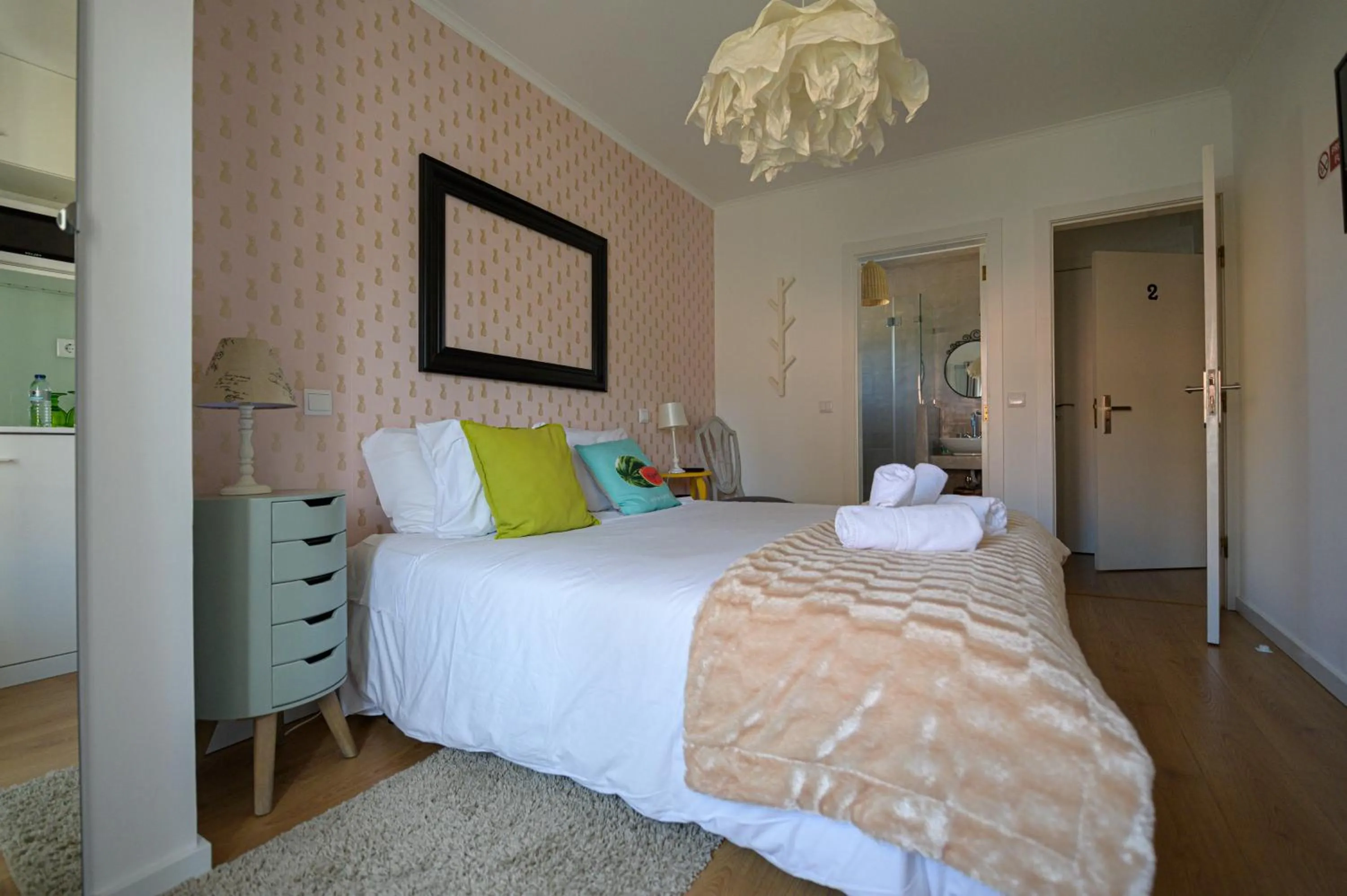 Bed in Casa das Hortênsias - Charming Guest House