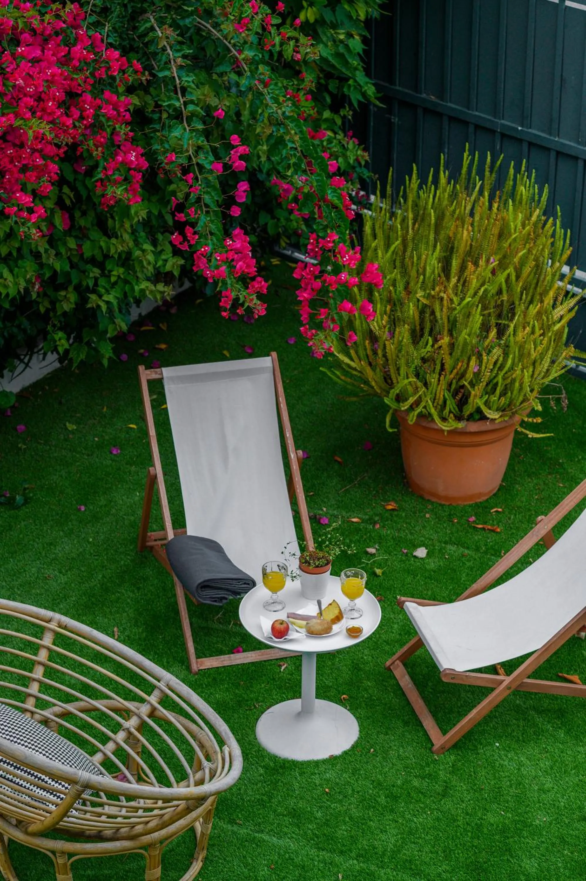 Garden view in Casa das Hortênsias - Charming Guest House