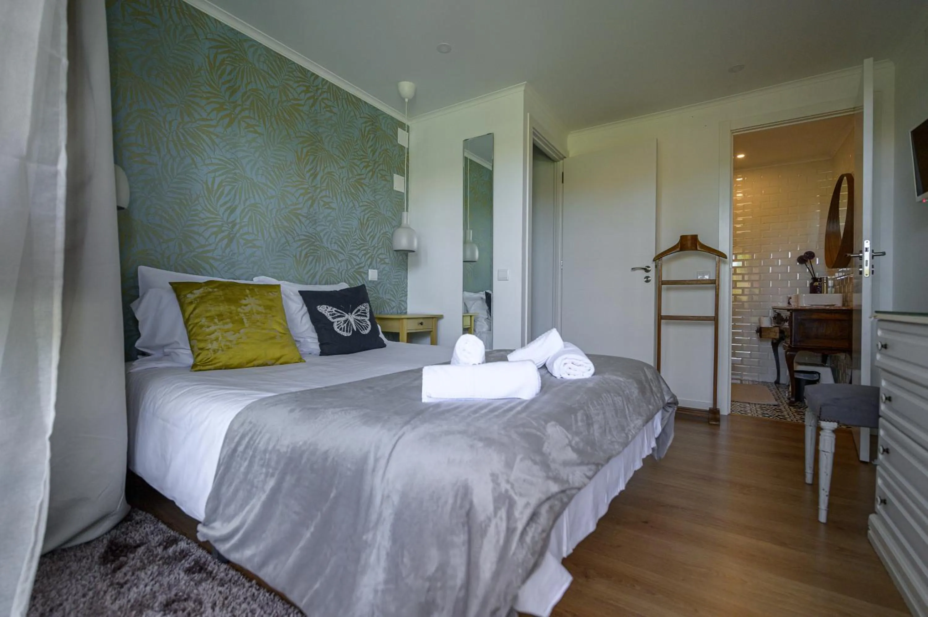 Bed in Casa das Hortênsias - Charming Guest House