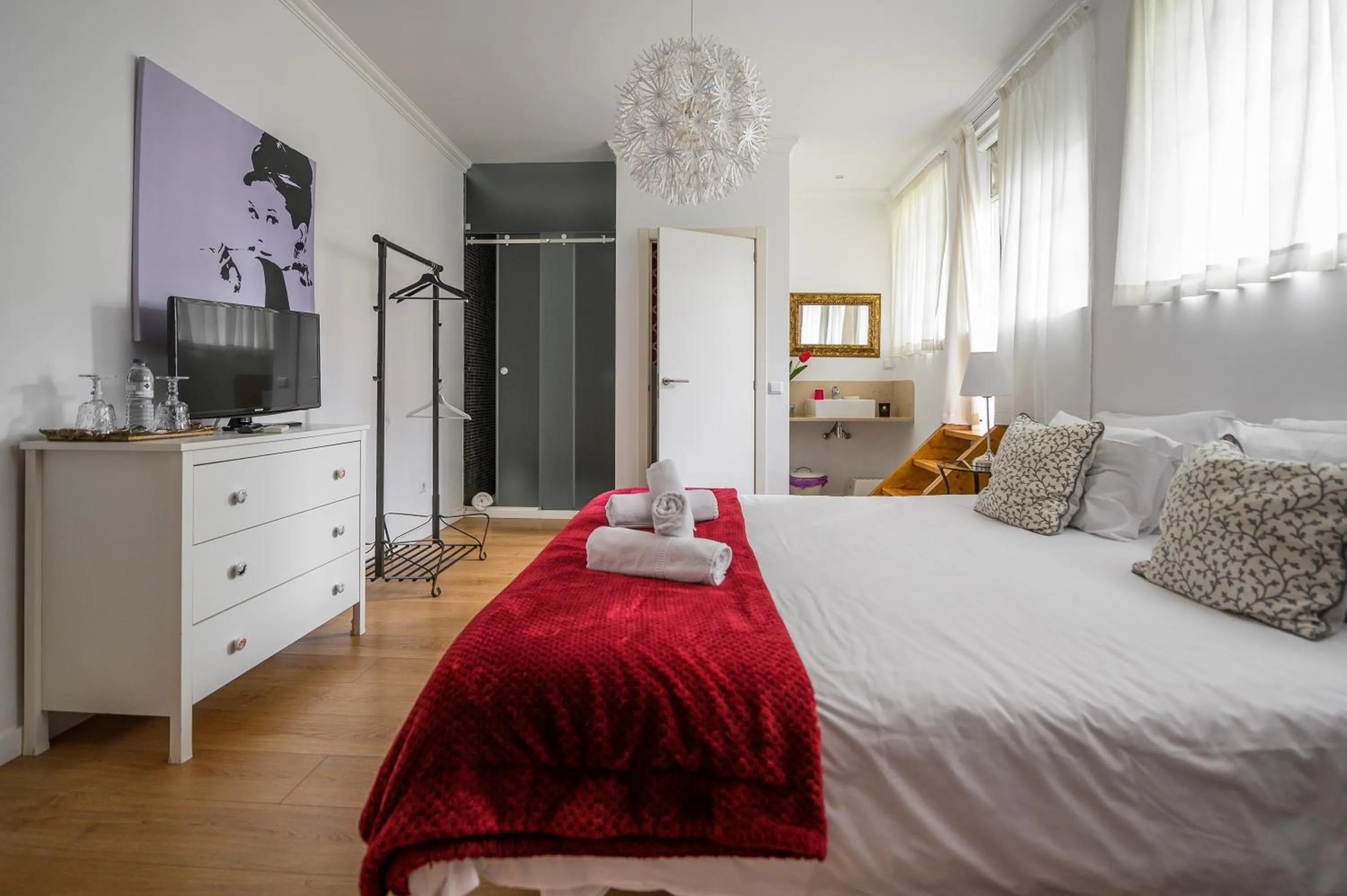 Bed in Casa das Hortênsias - Charming Guest House