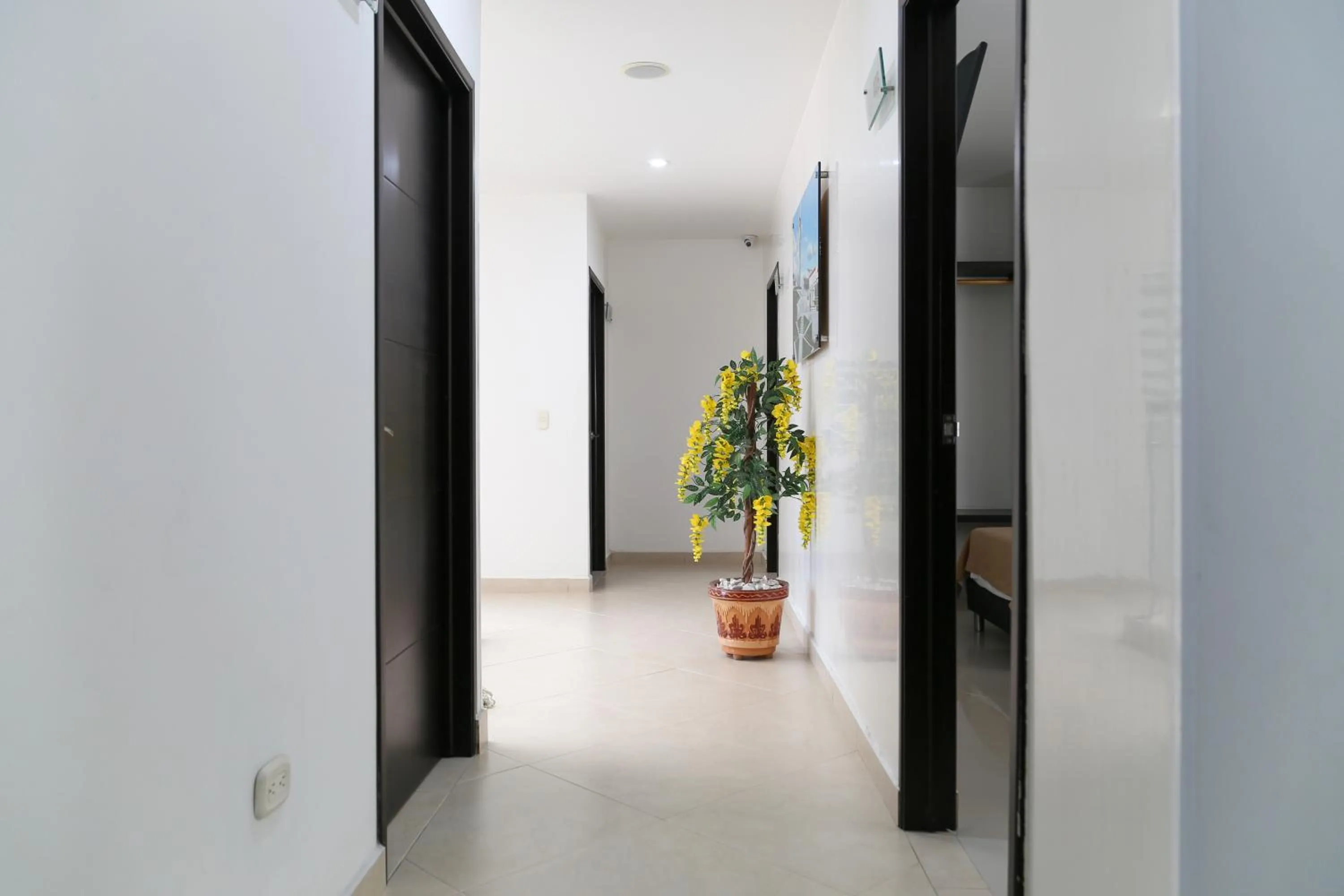 Lobby or reception in La Pera Hotel