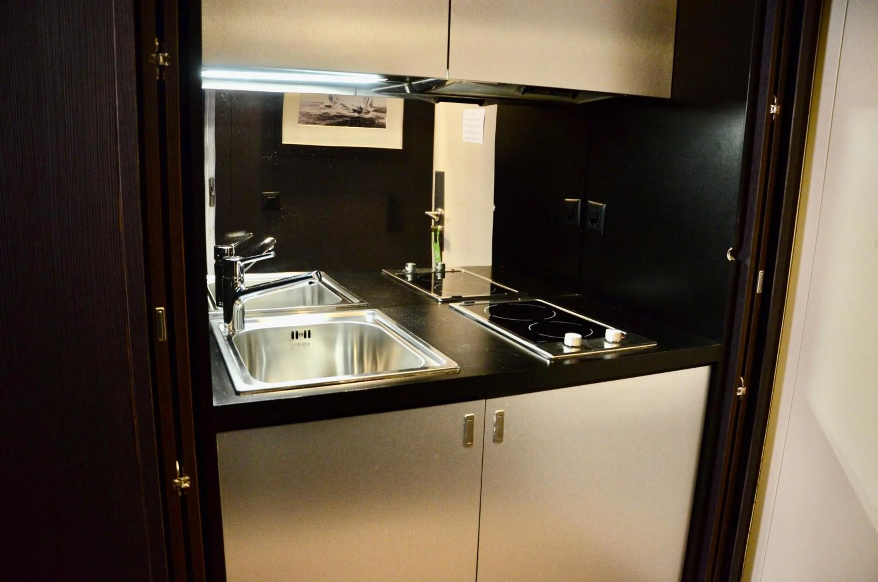 Kitchen or kitchenette in San Carlo Suite