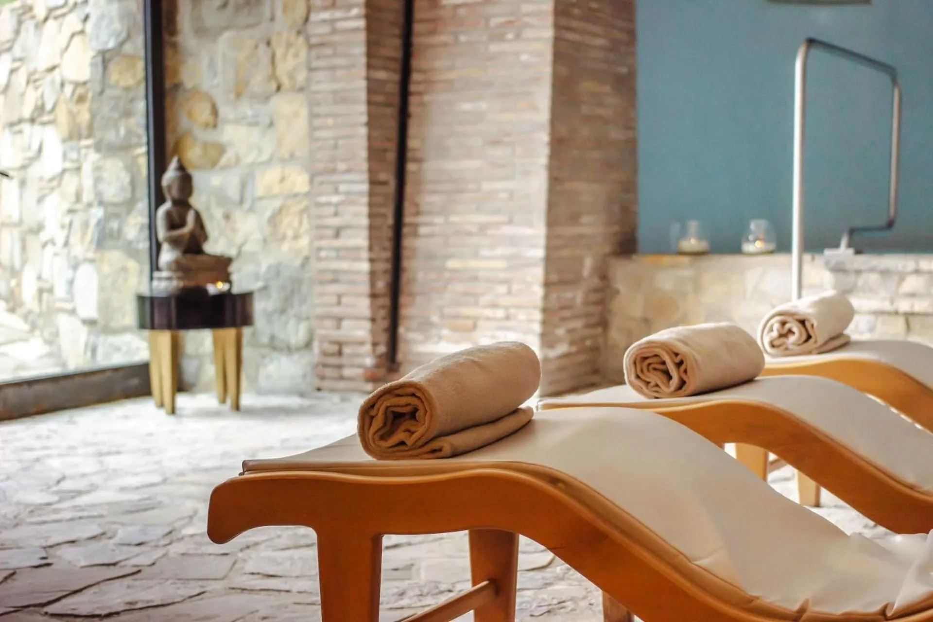 Spa and wellness centre/facilities in Villa Campomaggio Resort & SPA