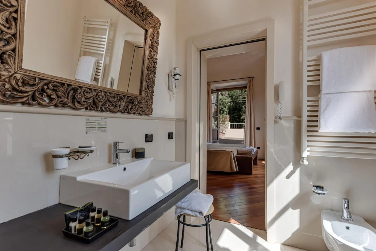 Bathroom in Villa Campomaggio Resort & SPA