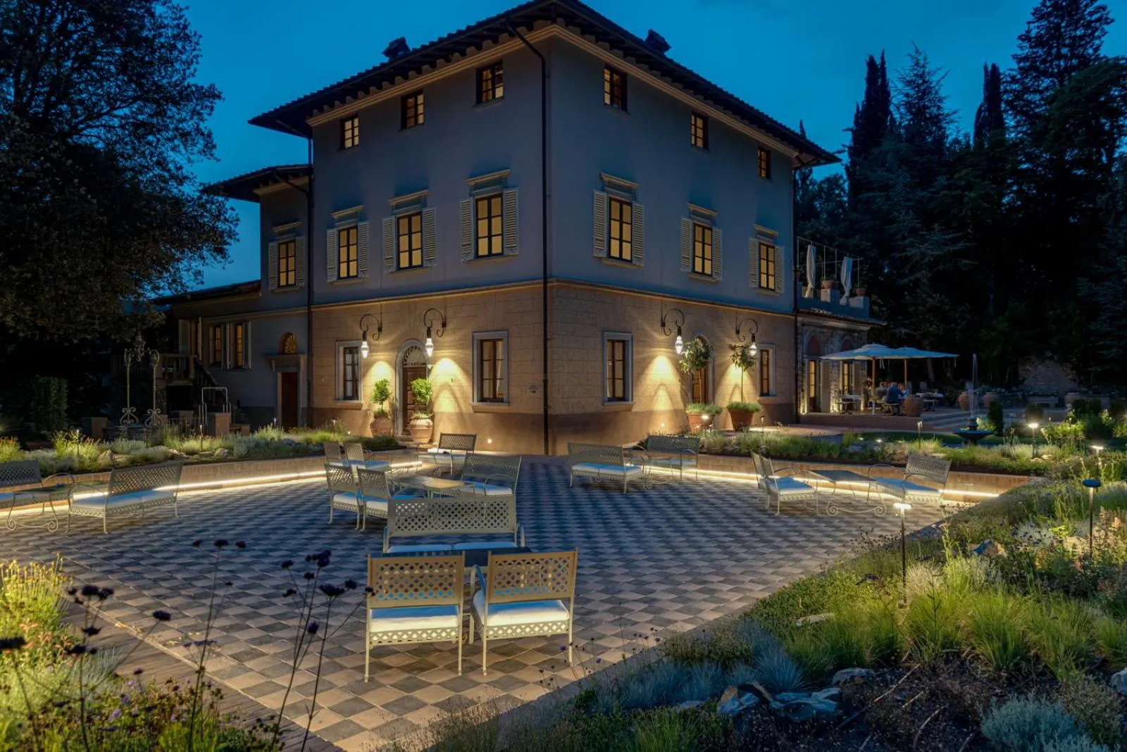 Property building in Villa Campomaggio Resort & SPA