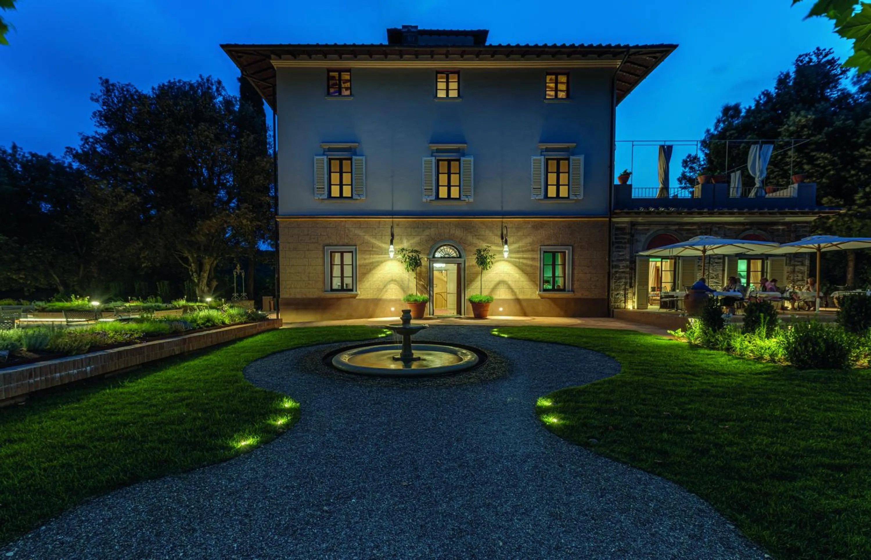 Property building in Villa Campomaggio Resort & SPA