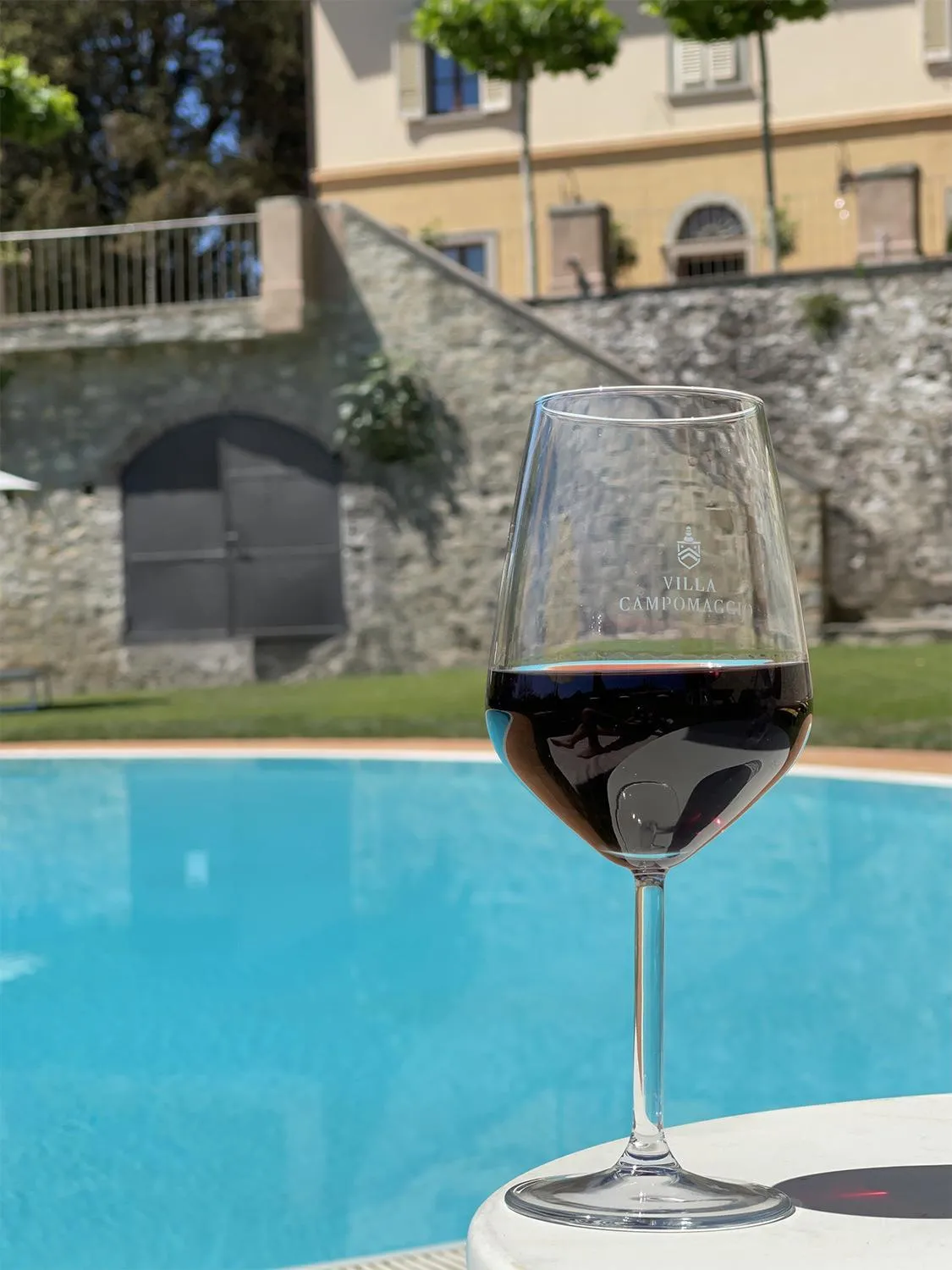 Solarium in Villa Campomaggio Resort & SPA