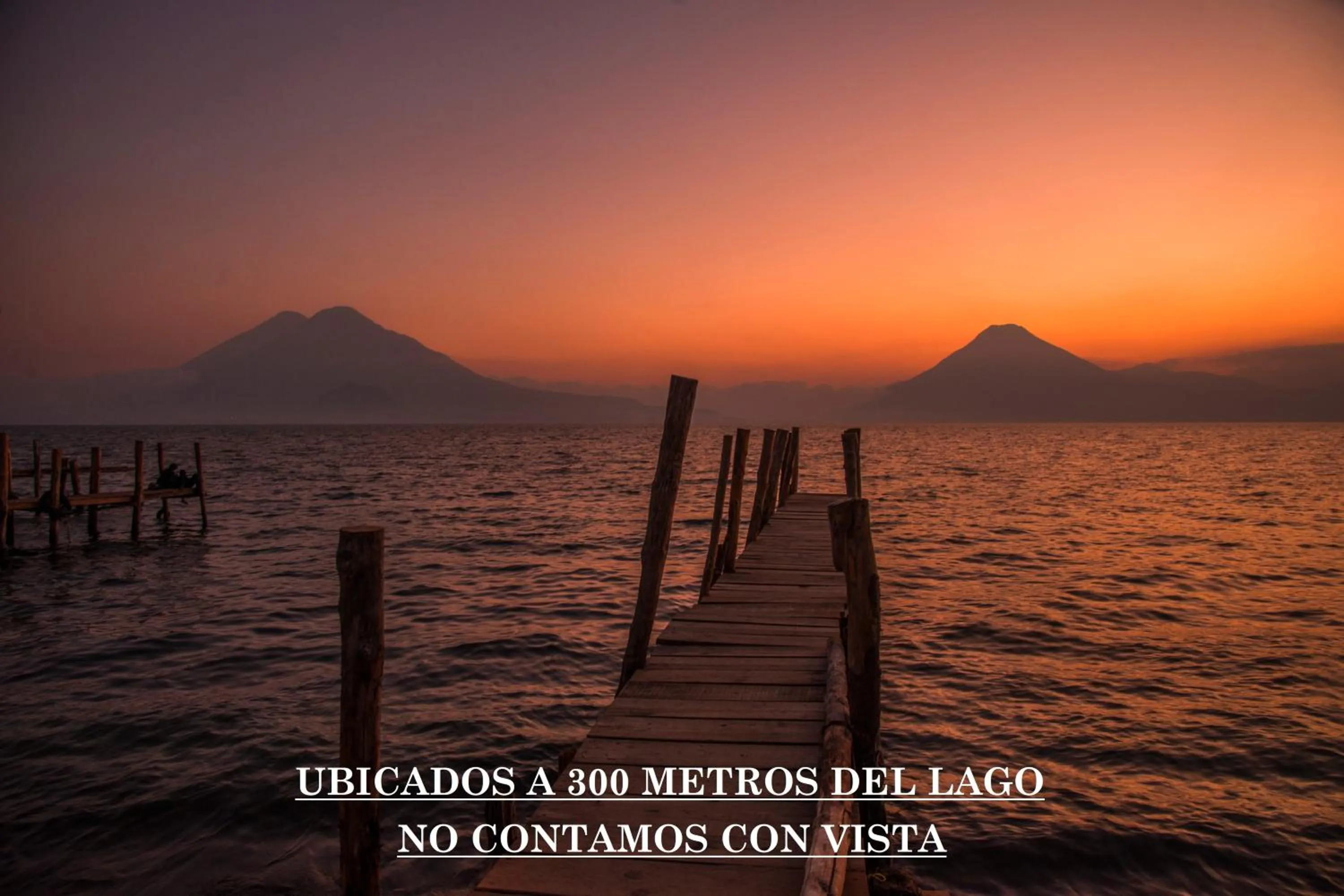 Sunset in Hotel Dos Mundos Panajachel