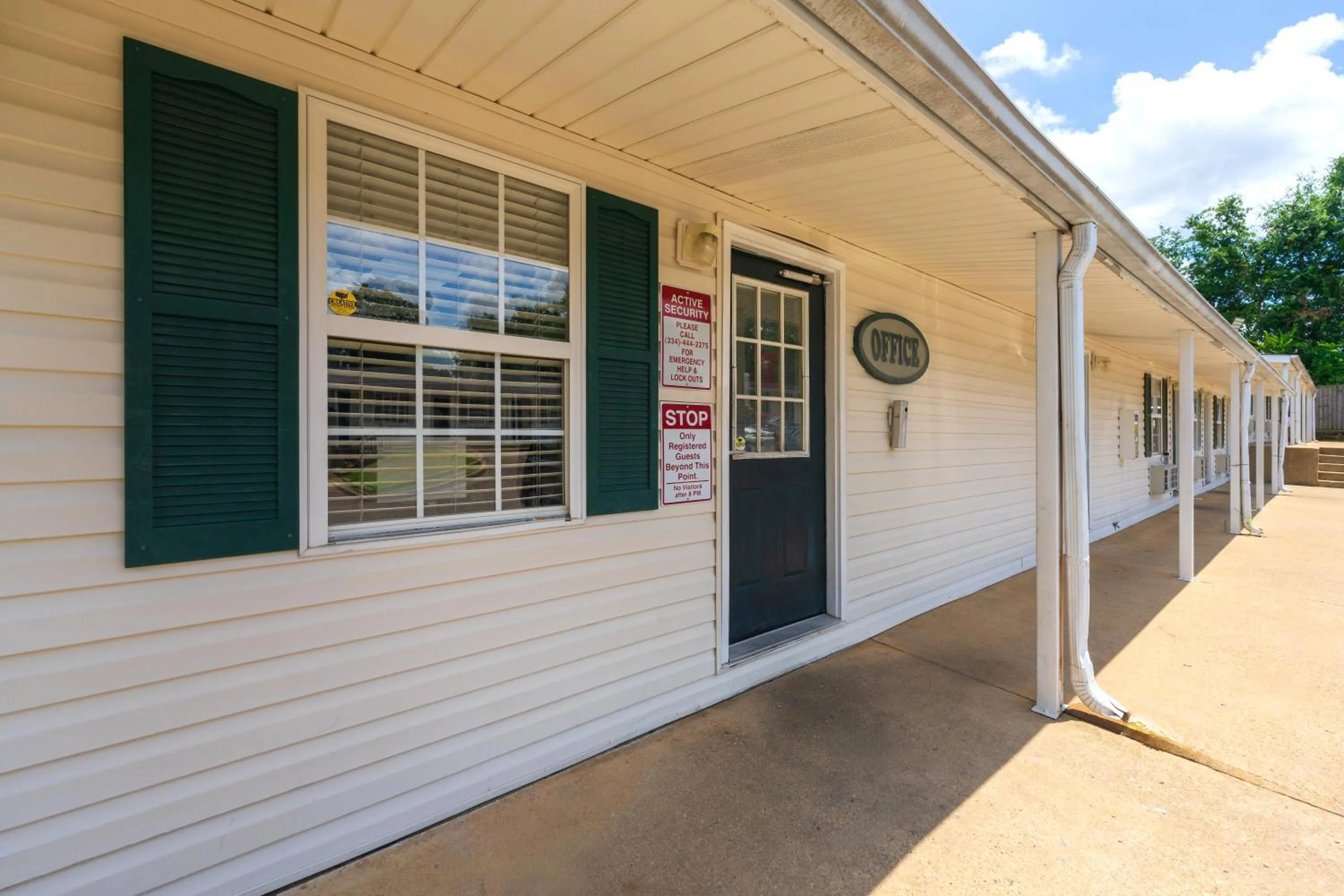 Property building in Extended Stay Studios