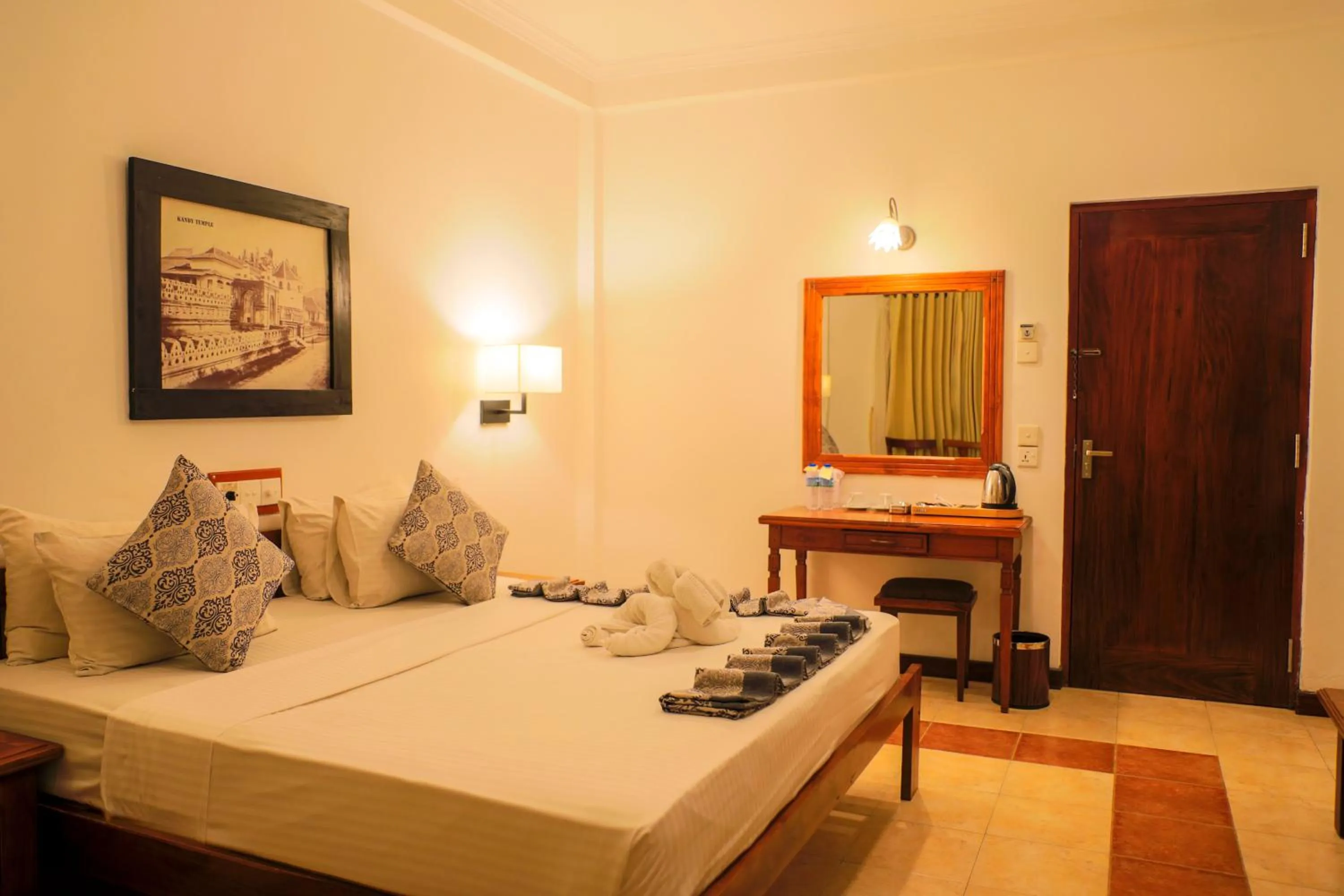 Bed in Fresco Water Villa