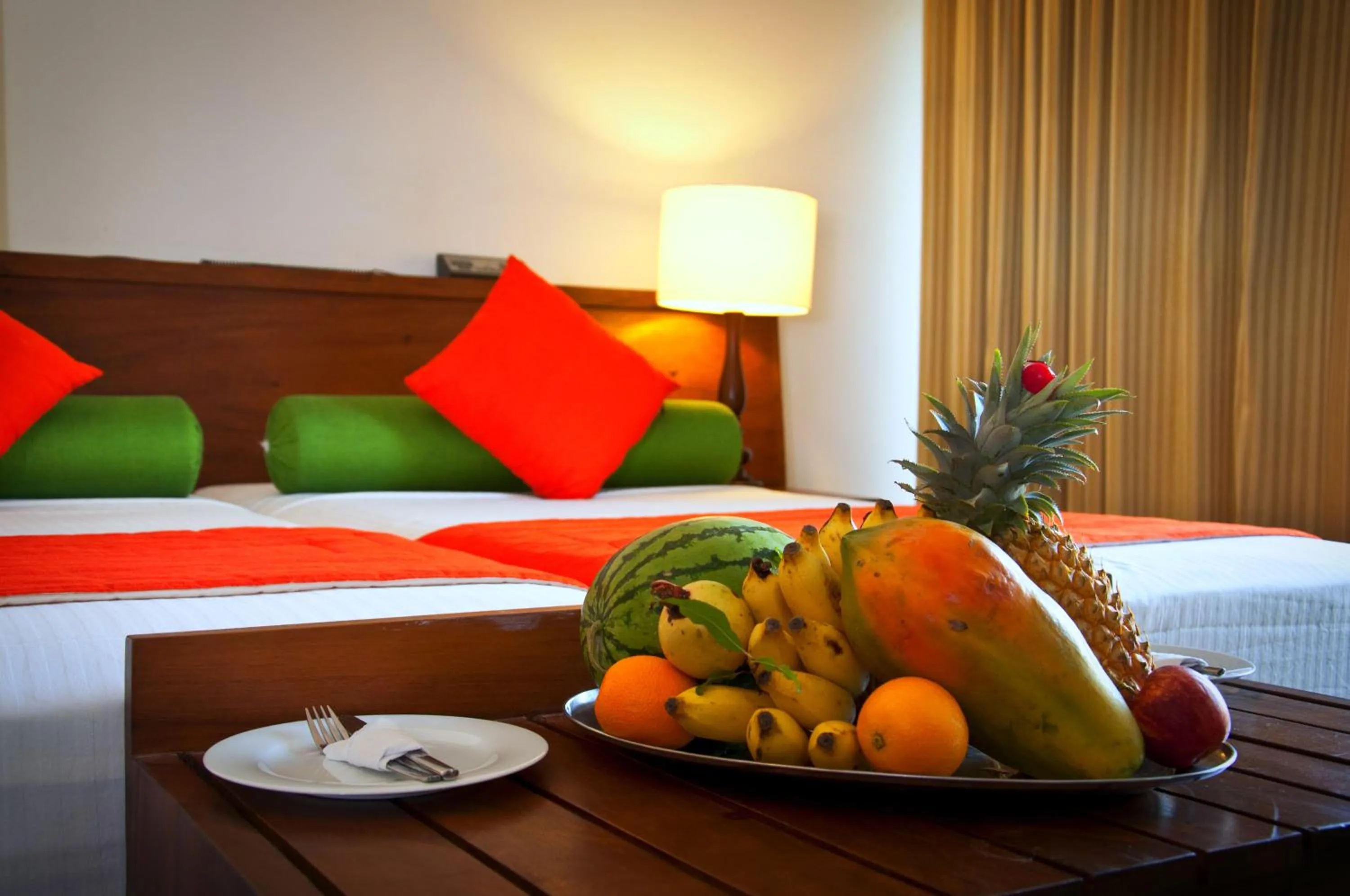 Bedroom, Bed in Fresco Water Villa