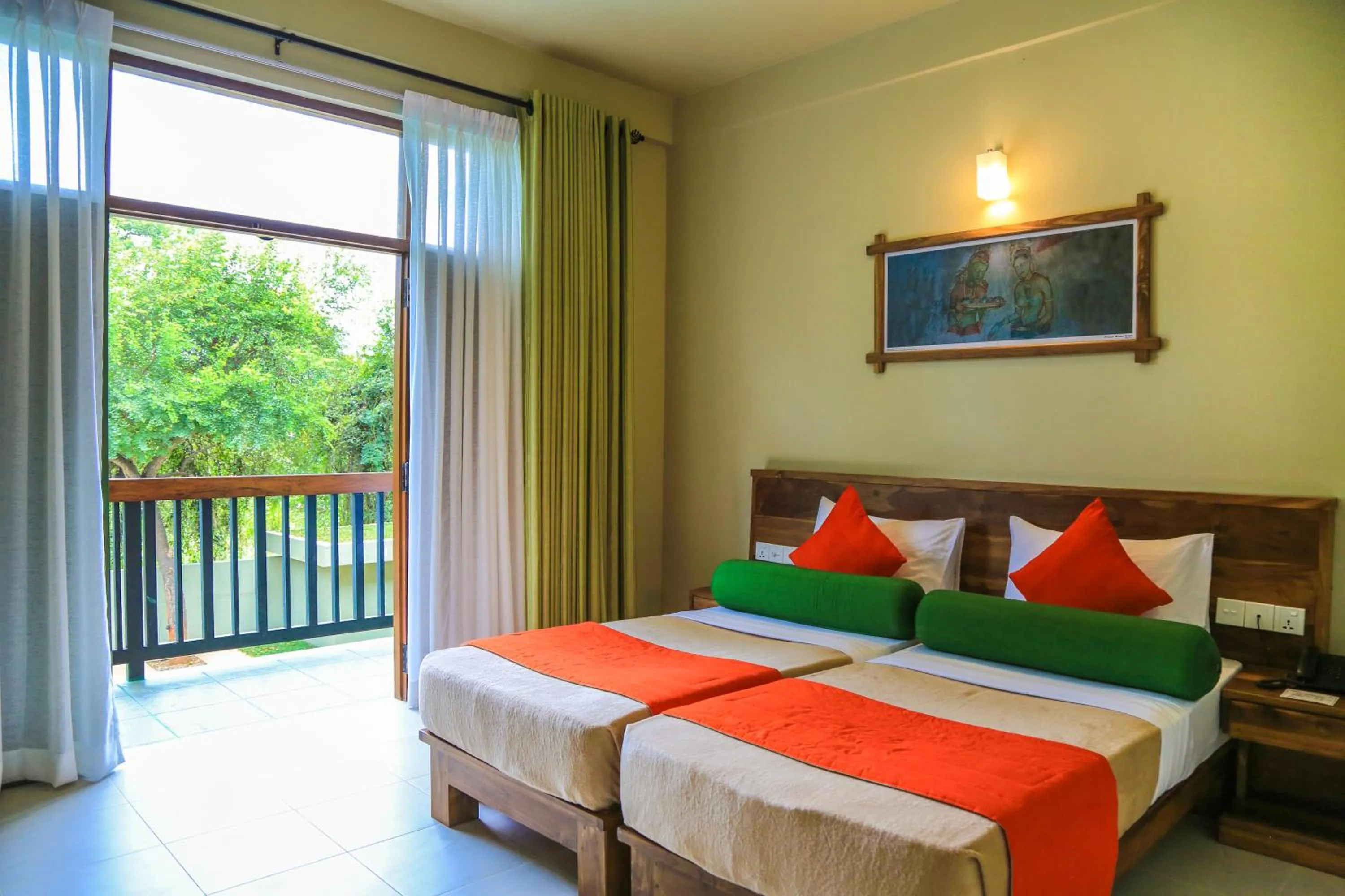 Bedroom, Bed in Fresco Water Villa