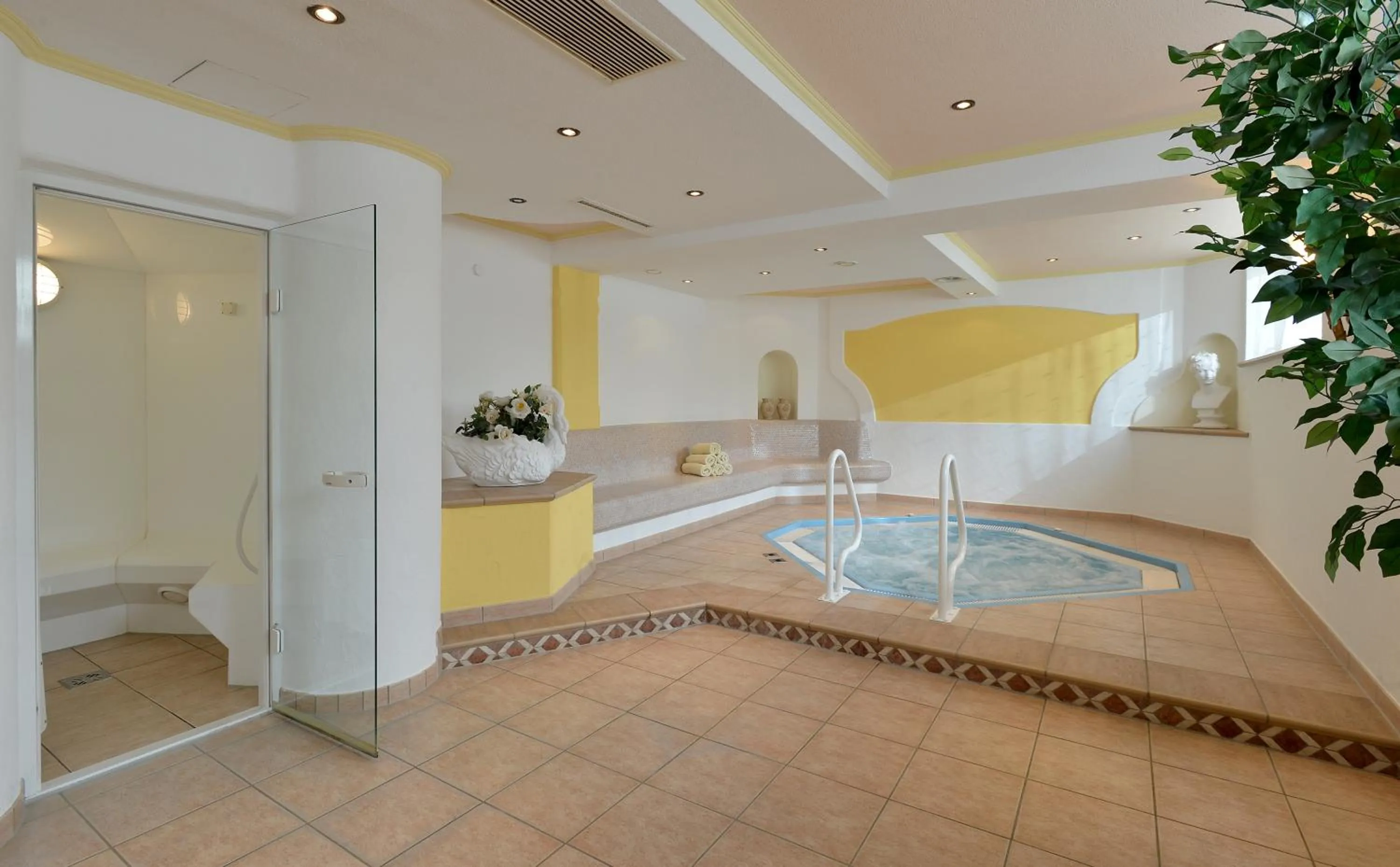 Spa and wellness centre/facilities in Hotel Schwarzer Adler