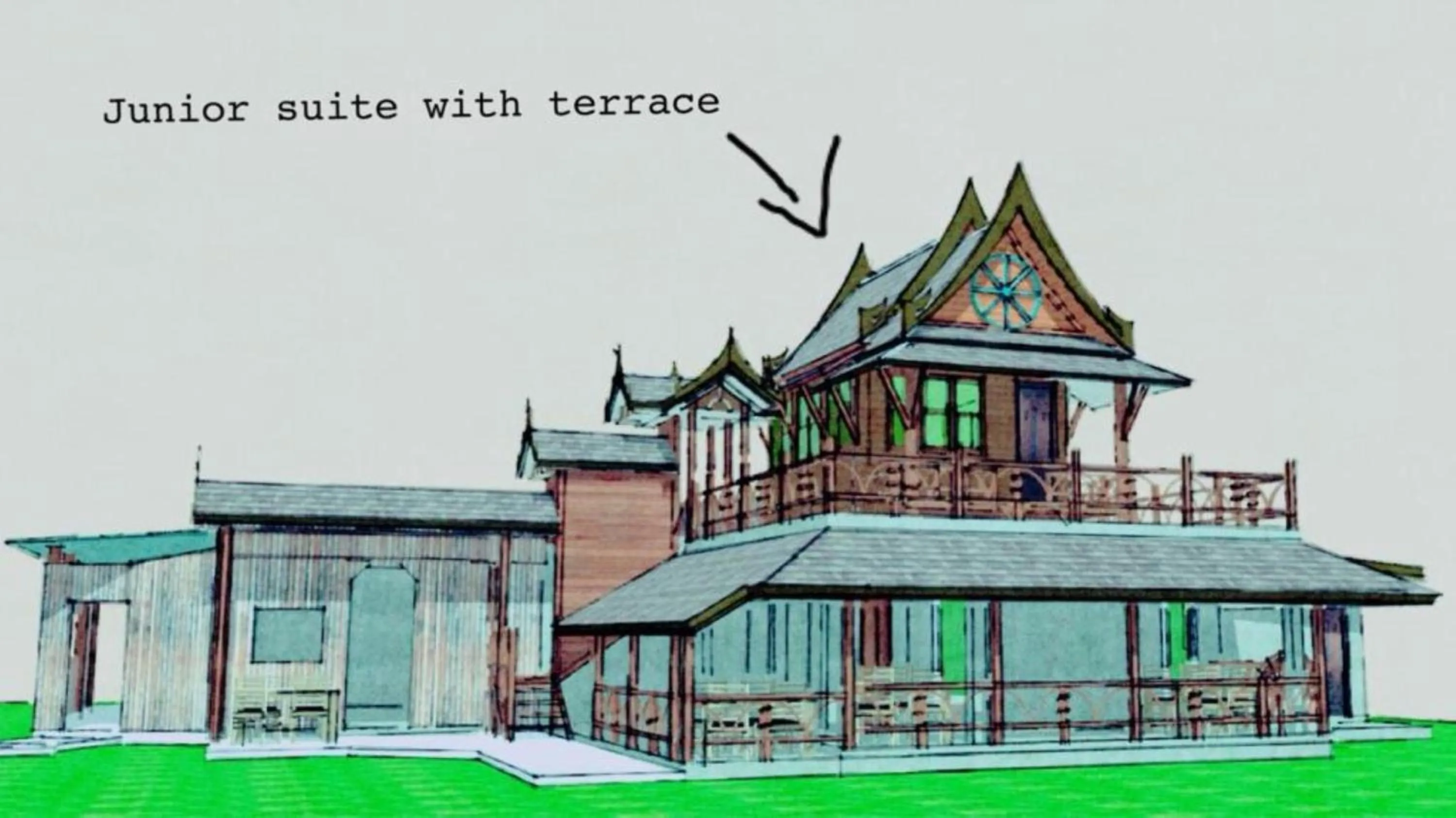 Property building in Boutique Village Hotel