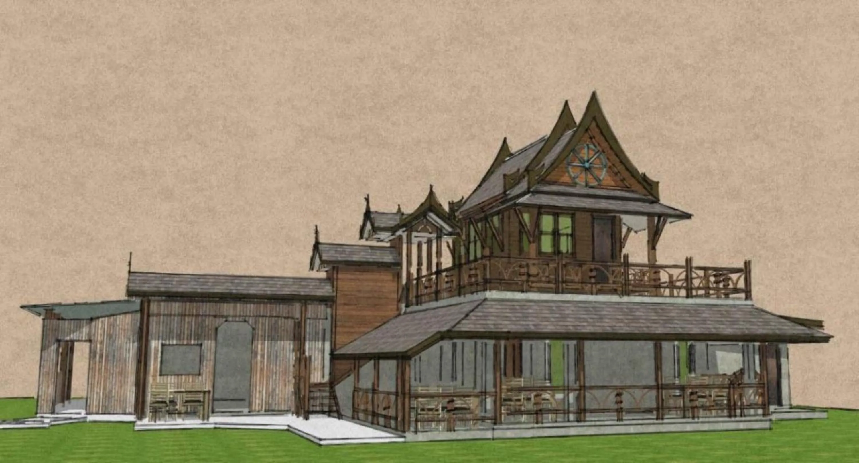 Property building in Boutique Village Hotel