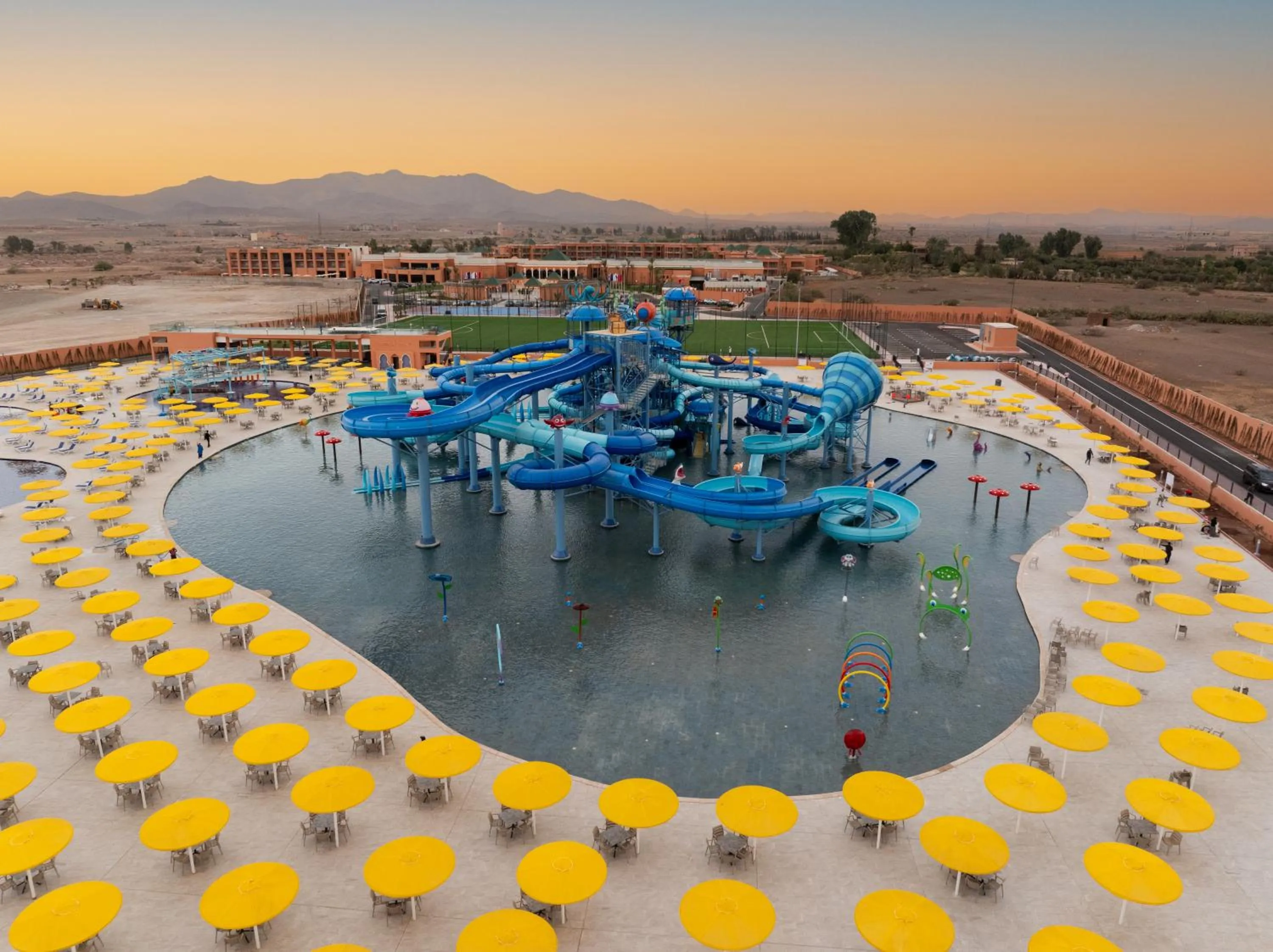 Aqua park in Pickalbatros SUNGO Club - All Inclusive