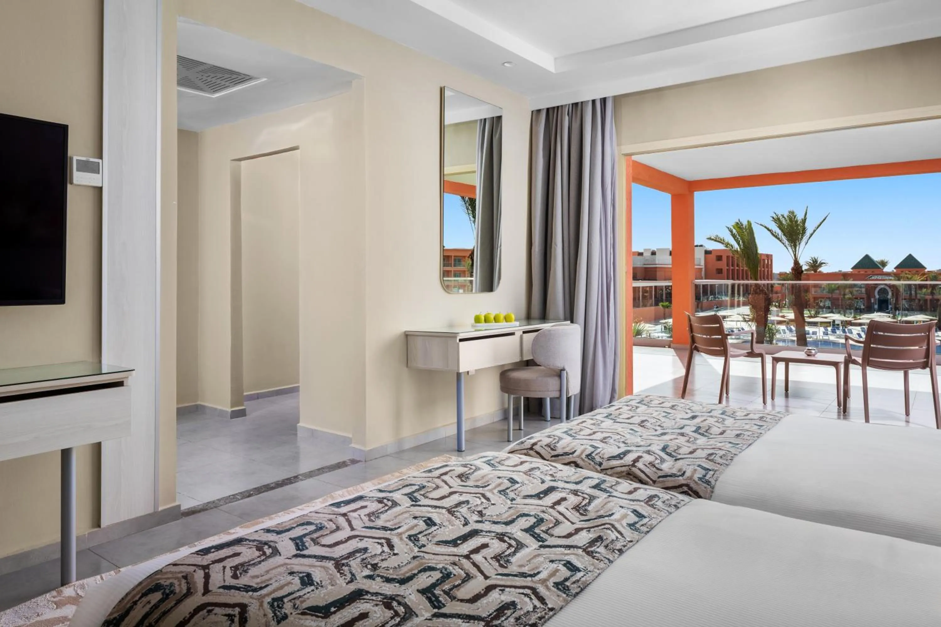 Bed in Pickalbatros SUNGO Club - All Inclusive